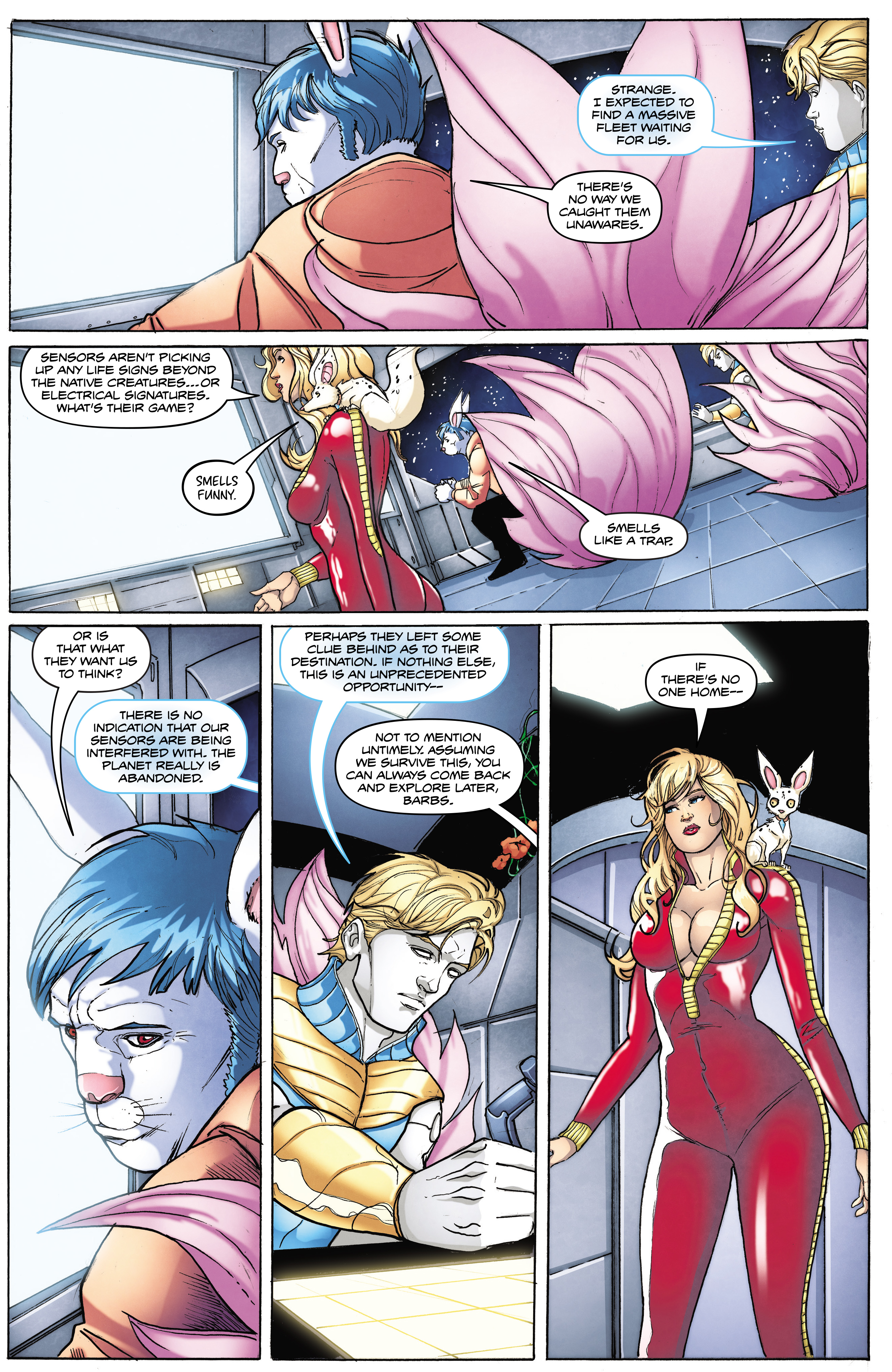 Barbarella: The Center Cannot Hold (2023-) issue 5 - Page 9