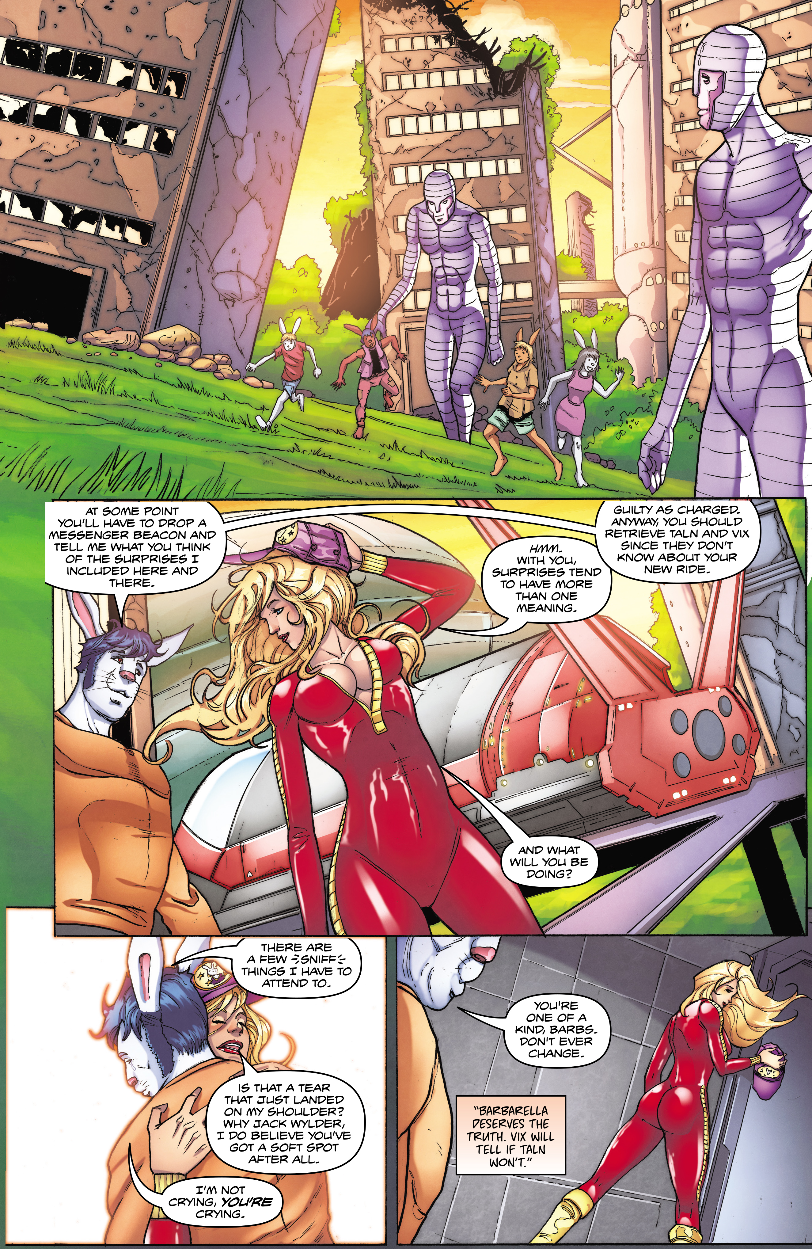 Barbarella: The Center Cannot Hold (2023-) issue 5 - Page 21