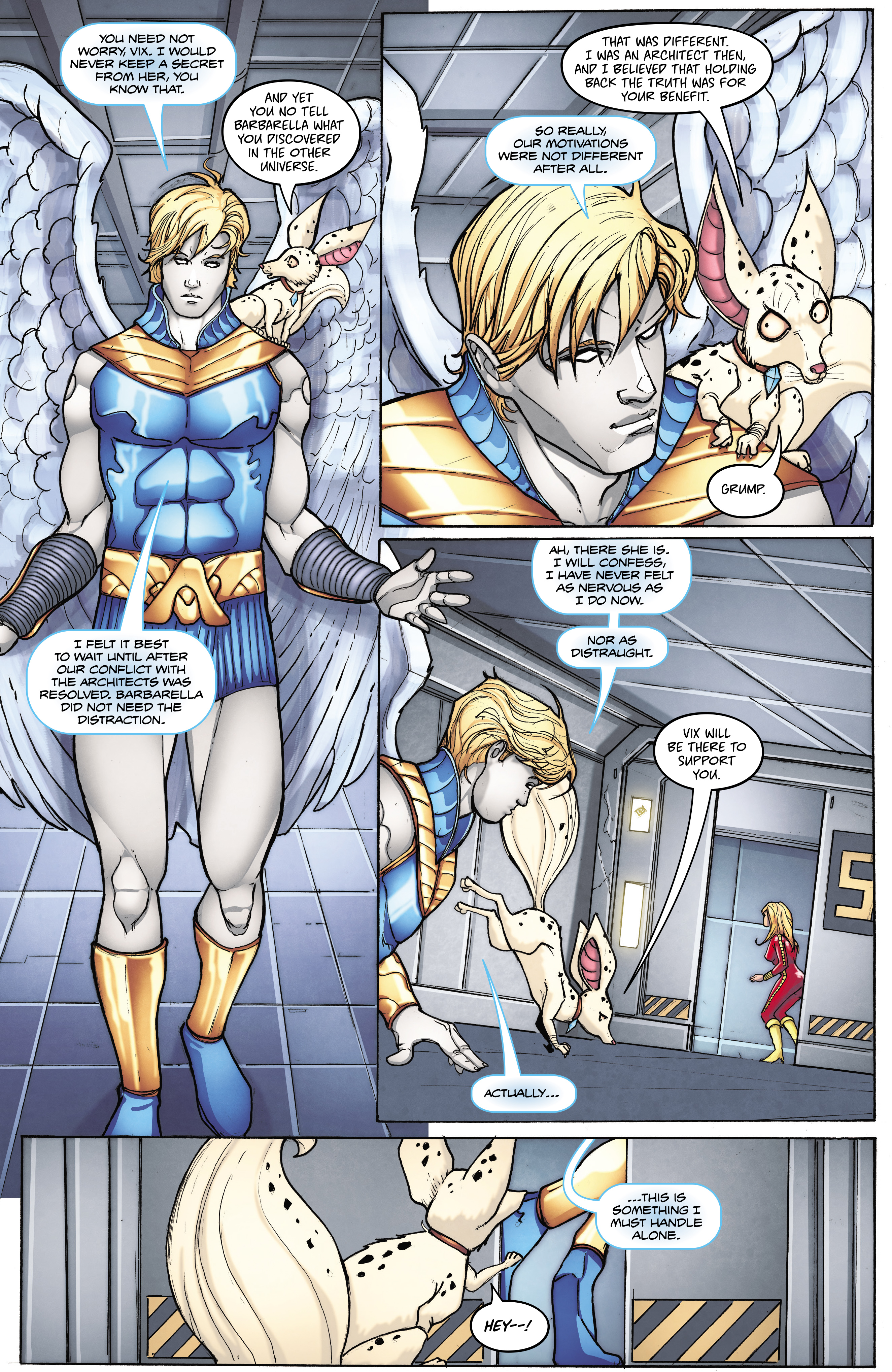 Barbarella: The Center Cannot Hold (2023-) issue 5 - Page 22