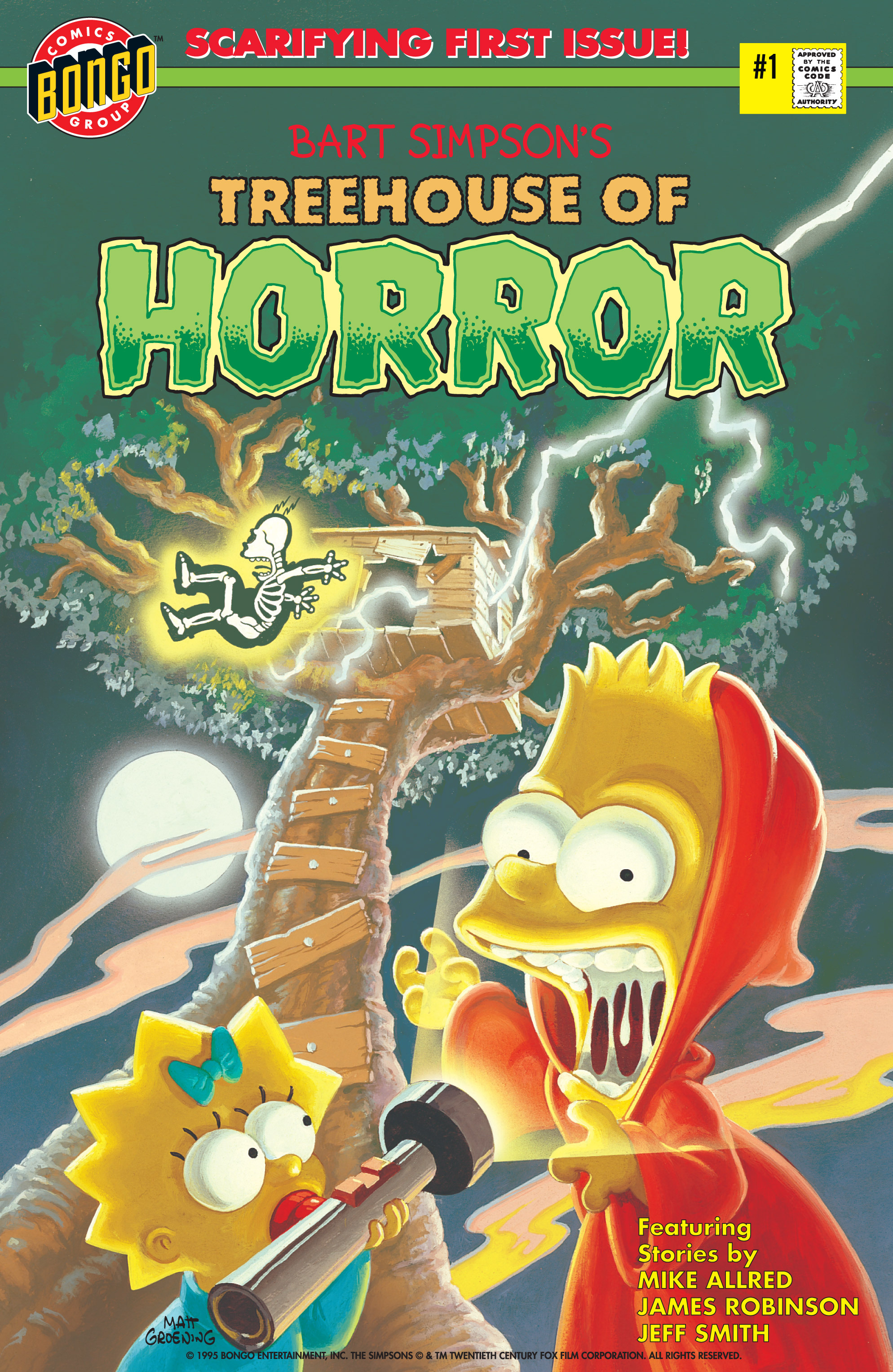 Bart Simpson's Treehouse of Horror (1995-): Chapter 1 - Page 1