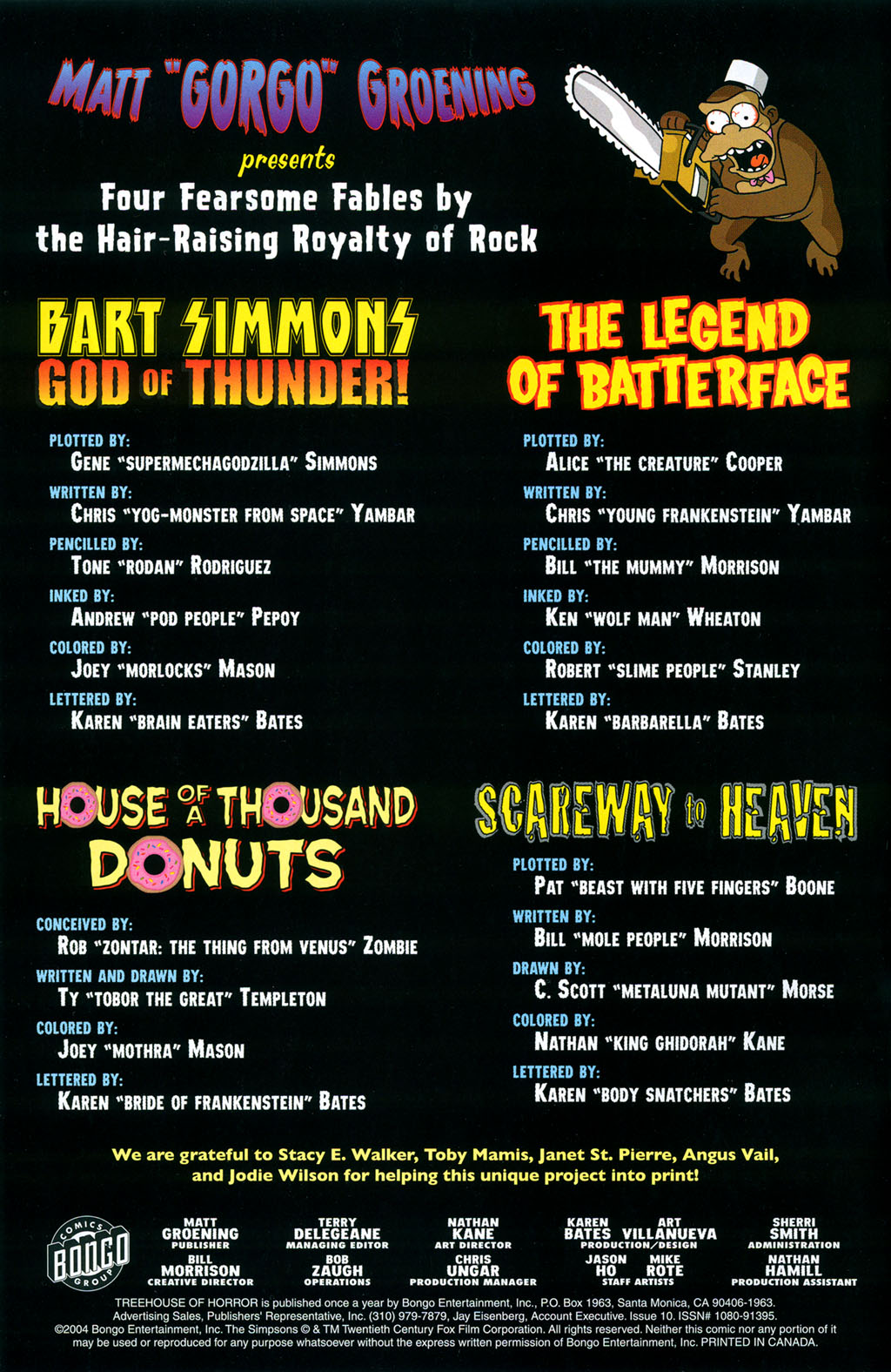 Bart Simpson's Treehouse of Horror (1995-) issue 10 - Page 2