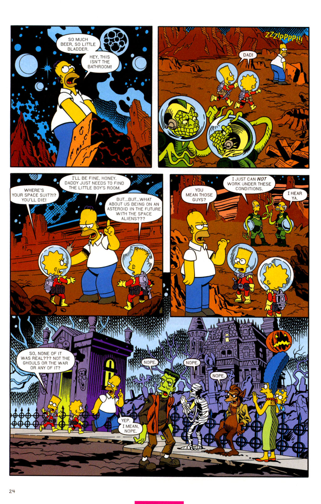 Bart Simpson's Treehouse of Horror (1995-) issue 11 - Page 54