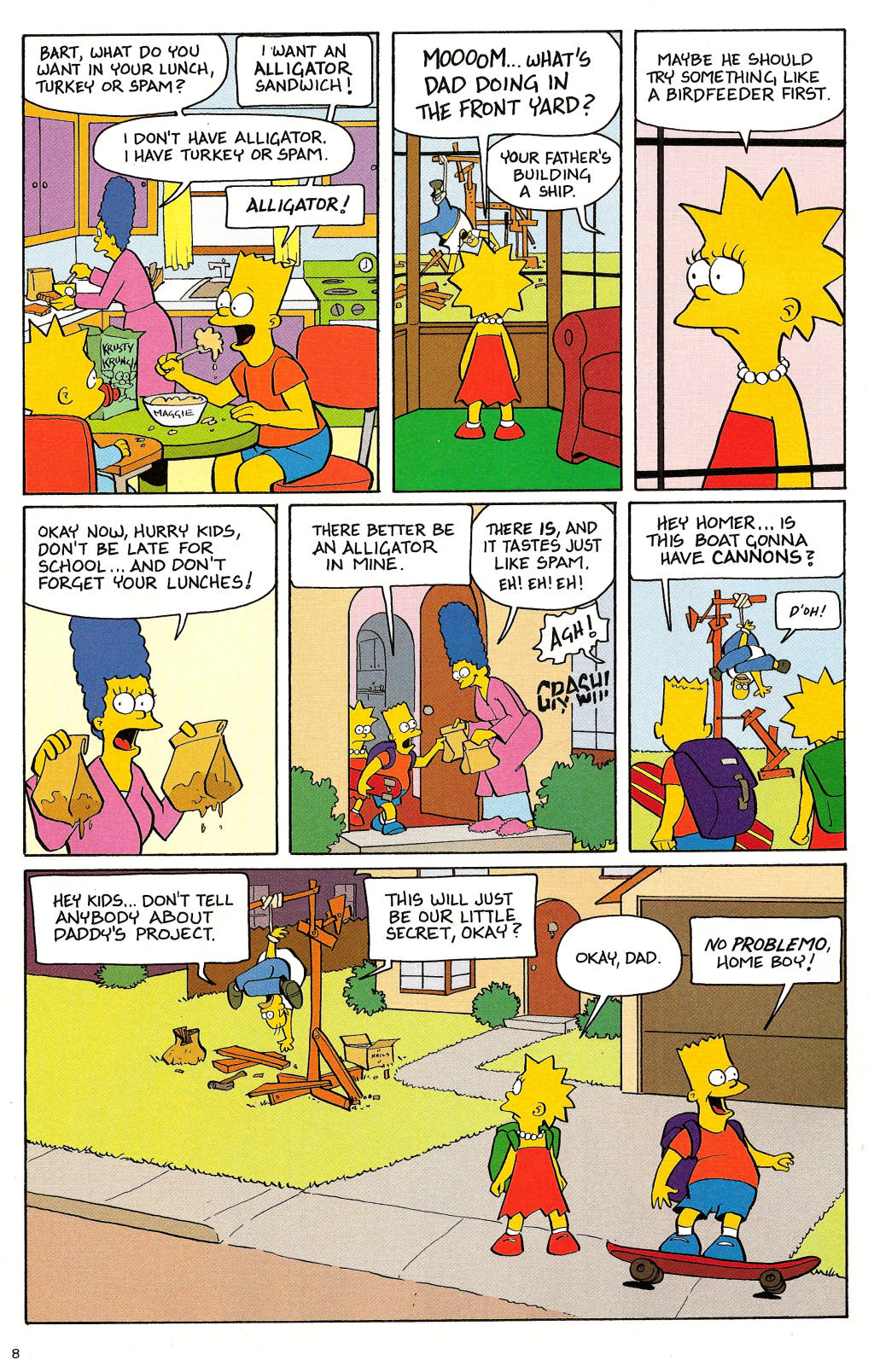 Bart Simpson's Treehouse of Horror (1995-) issue 12 - Page 10