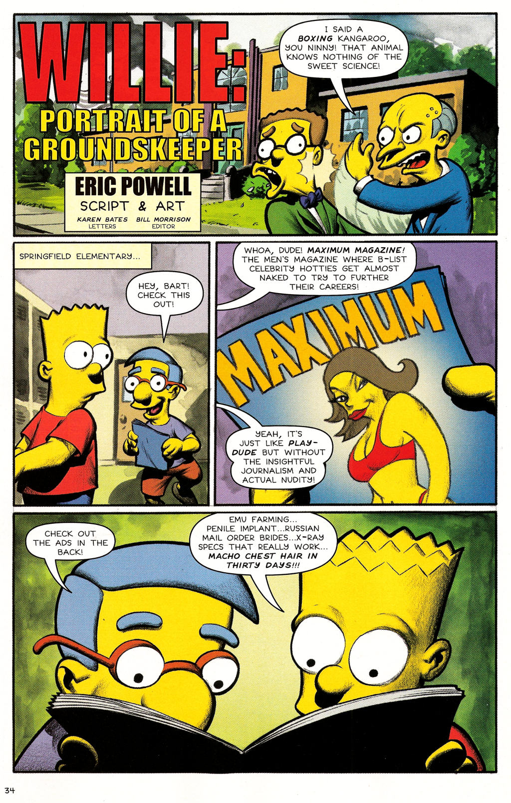 Bart Simpson's Treehouse of Horror (1995-) issue 12 - Page 35