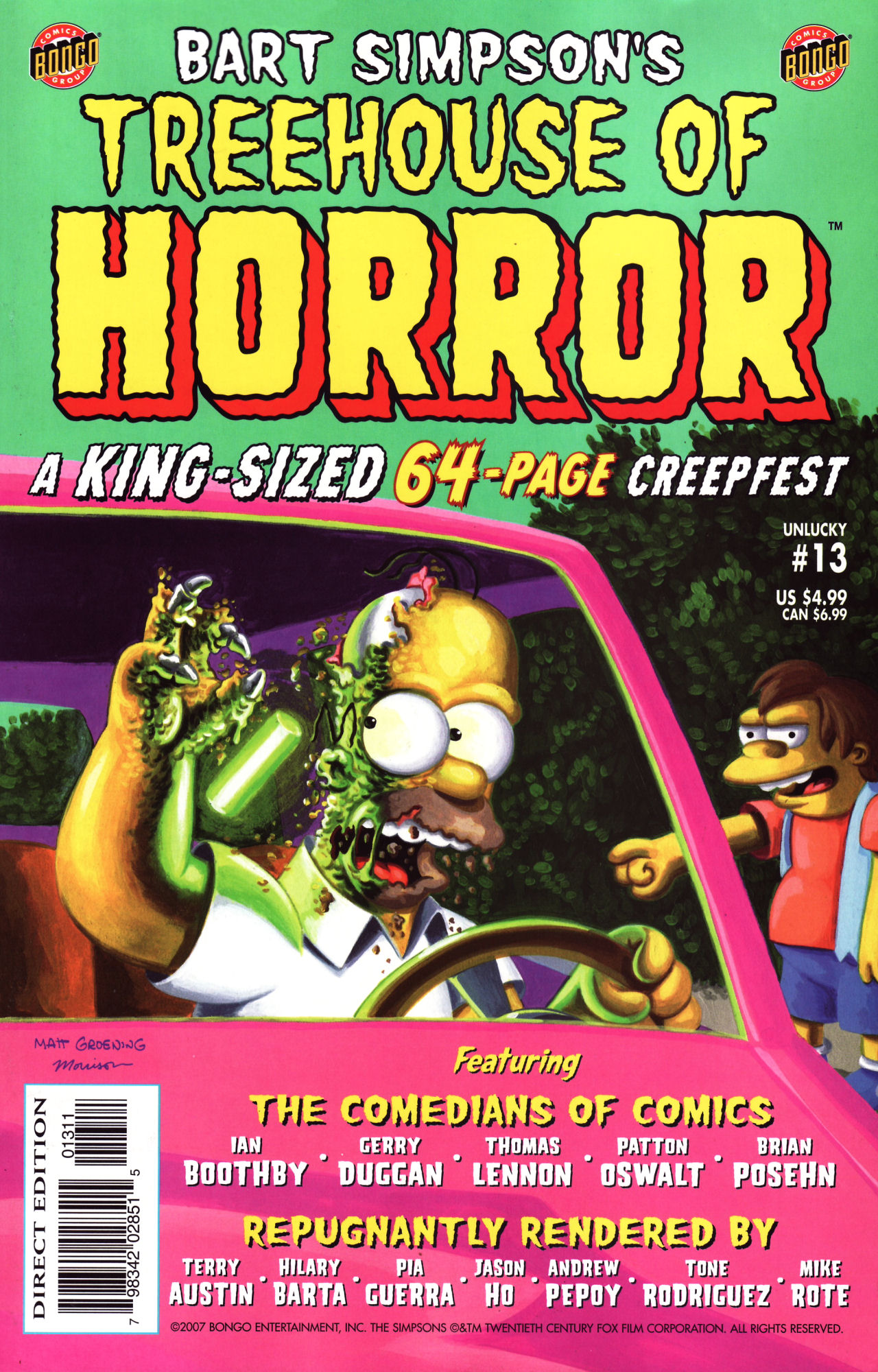 Bart Simpson's Treehouse of Horror (1995-): Chapter 13 - Page 1