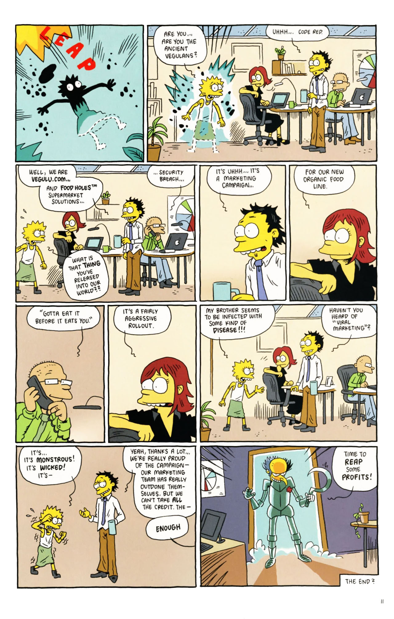 Bart Simpson's Treehouse of Horror (1995-) issue 15 - Page 13