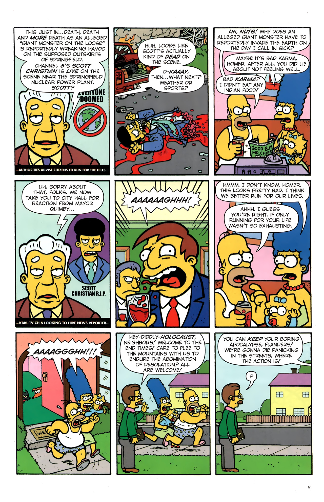 Bart Simpson's Treehouse of Horror (1995-) issue 16 - Page 6