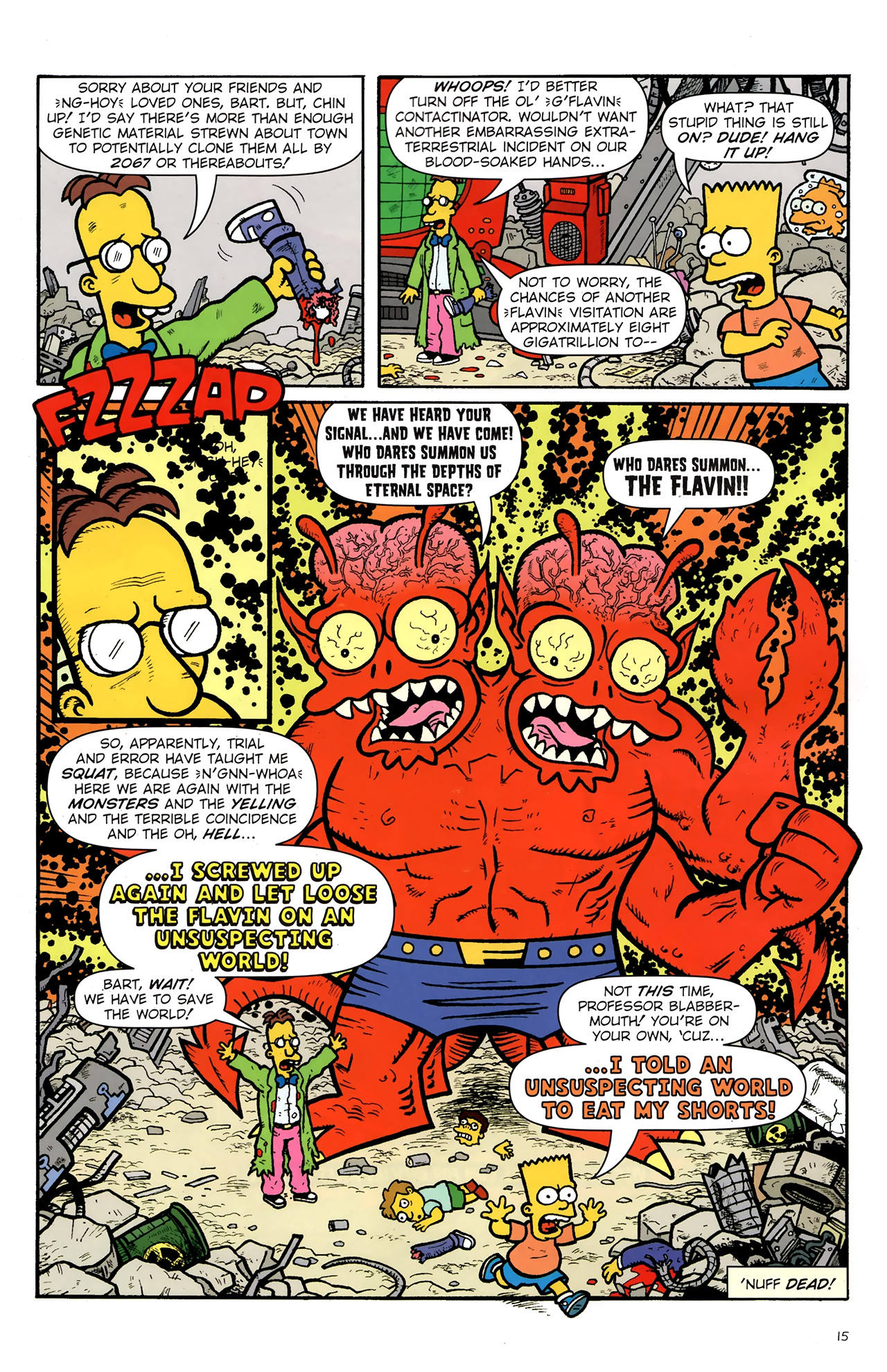 Bart Simpson's Treehouse of Horror (1995-) issue 16 - Page 16