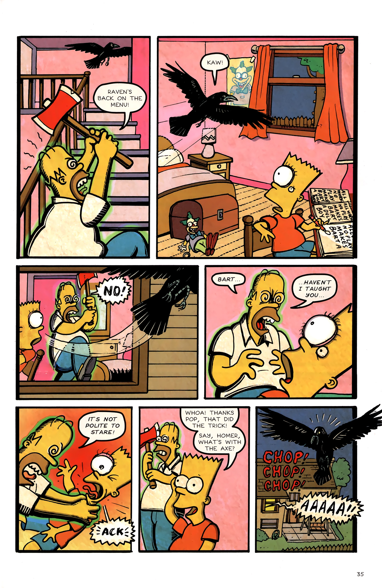 Bart Simpson's Treehouse of Horror (1995-) issue 16 - Page 38