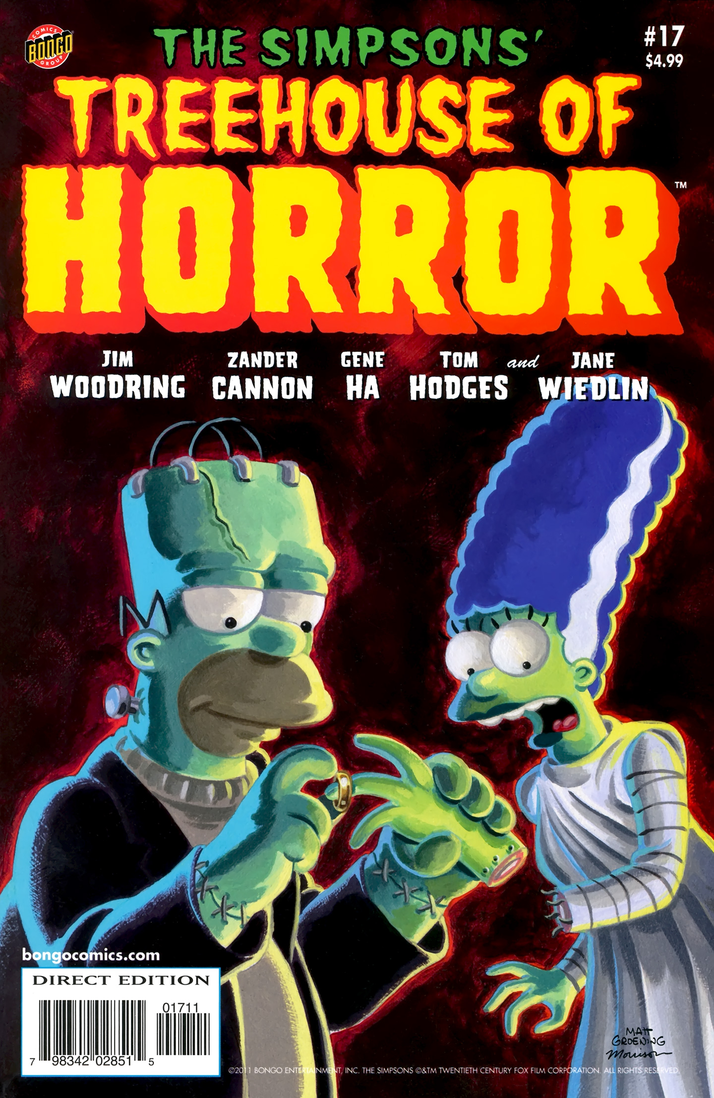 Bart Simpson's Treehouse of Horror (1995-): Chapter 17 - Page 1