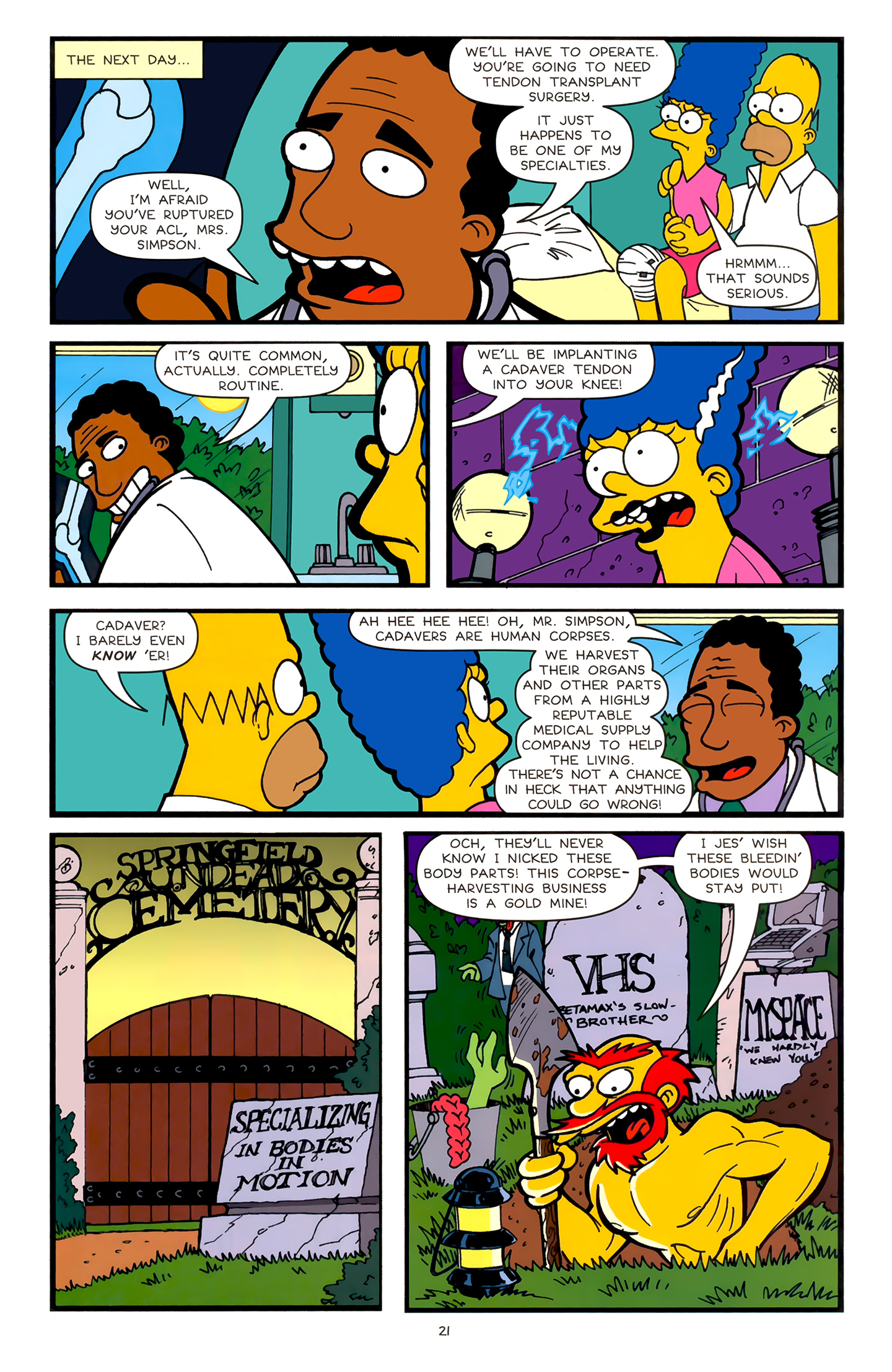 Bart Simpson's Treehouse of Horror (1995-) issue 17 - Page 23