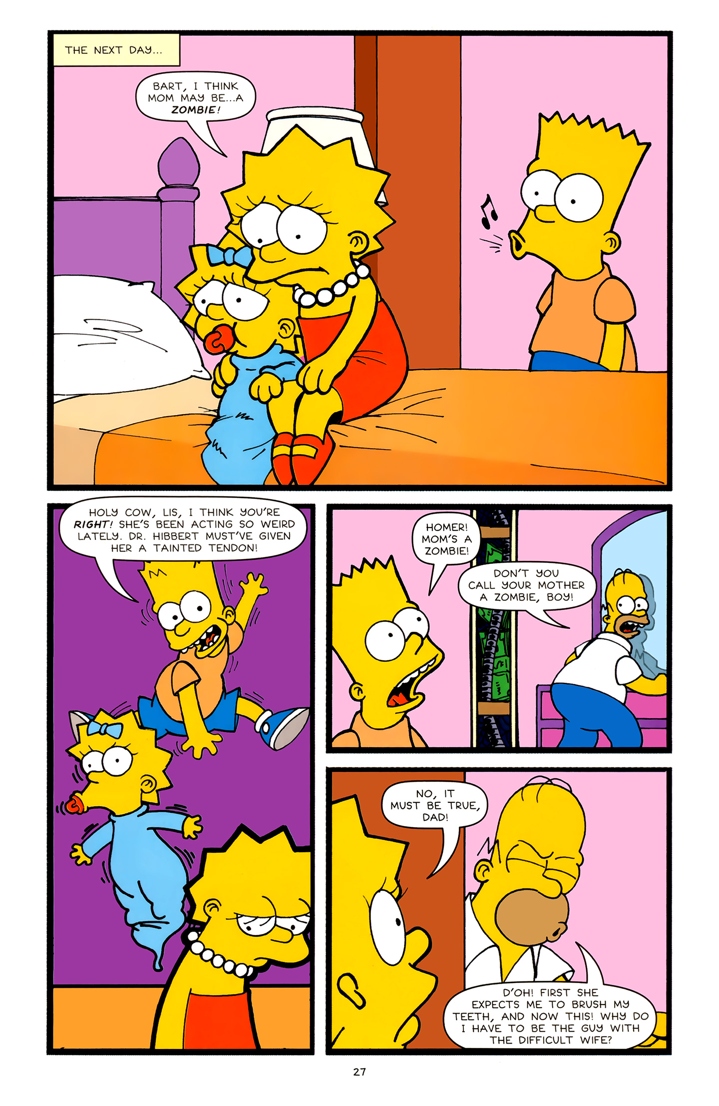 Bart Simpson's Treehouse of Horror (1995-) issue 17 - Page 27