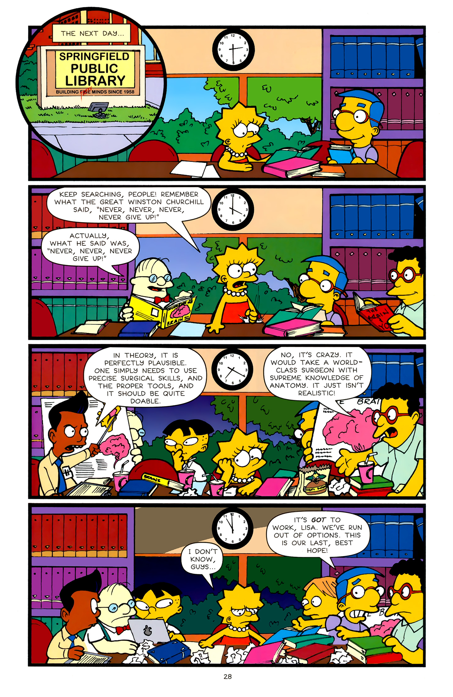 Bart Simpson's Treehouse of Horror (1995-) issue 17 - Page 28