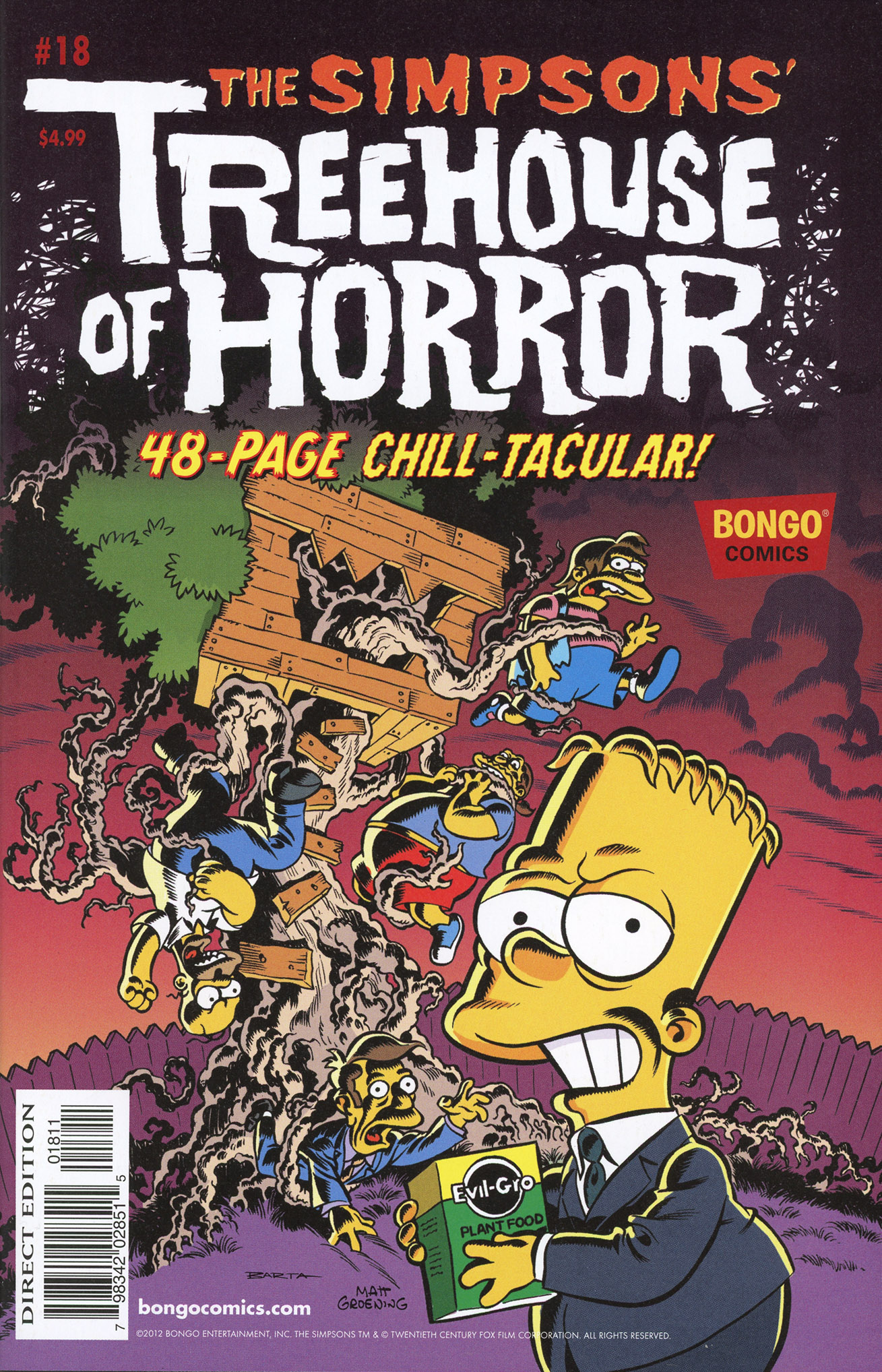 Bart Simpson's Treehouse of Horror (1995-): Chapter 18 - Page 1
