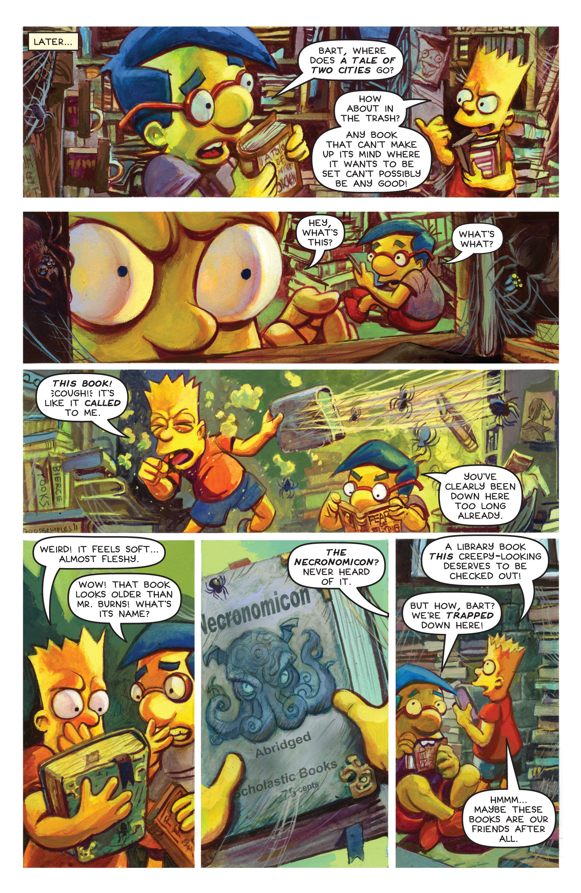 Bart Simpson's Treehouse of Horror (1995-) issue 19 - Page 30