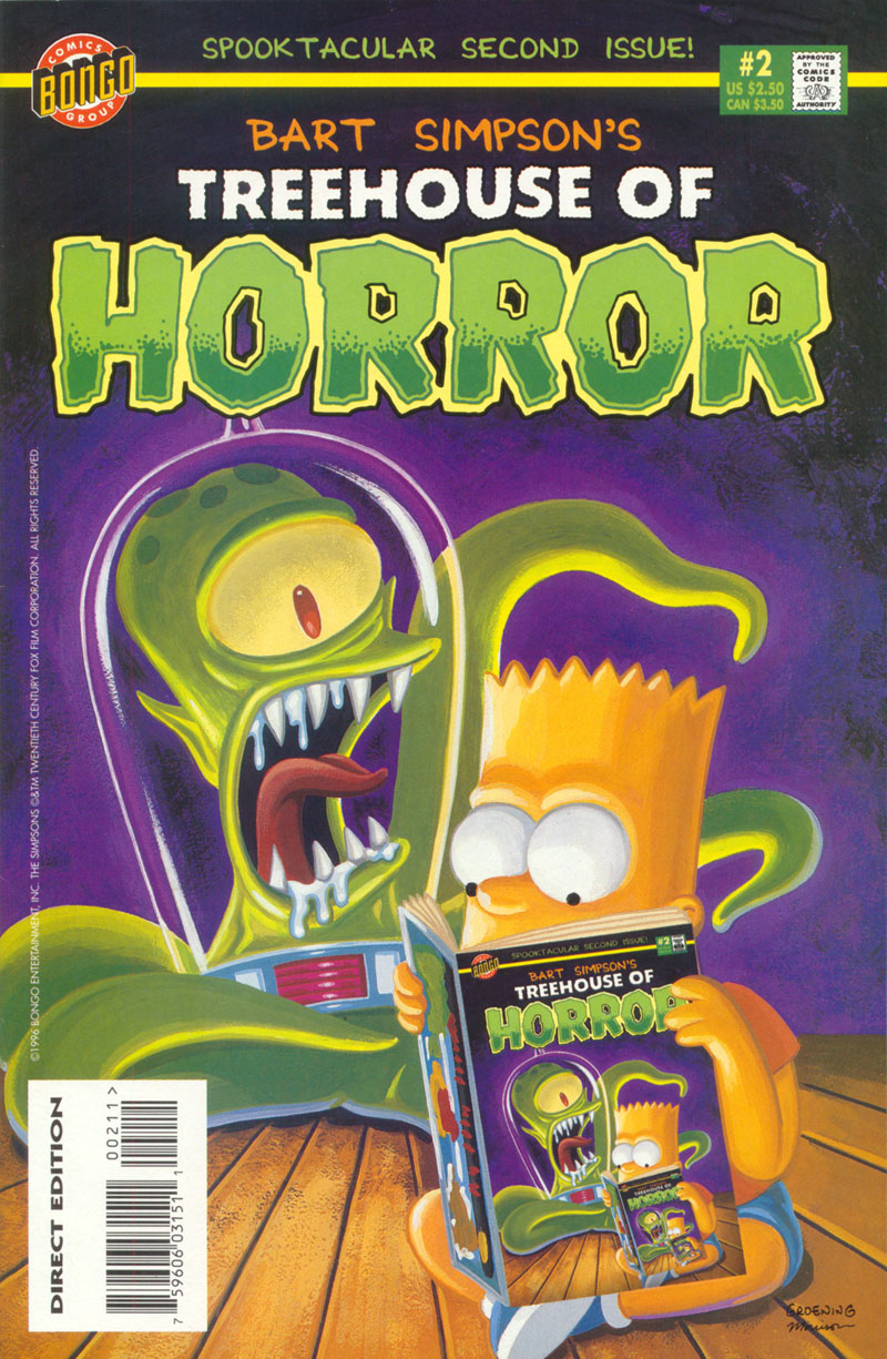 Bart Simpson&#039;s Treehouse of Horror (1995-)-Bart Simpson's Treehouse of Horror (1995-) #2