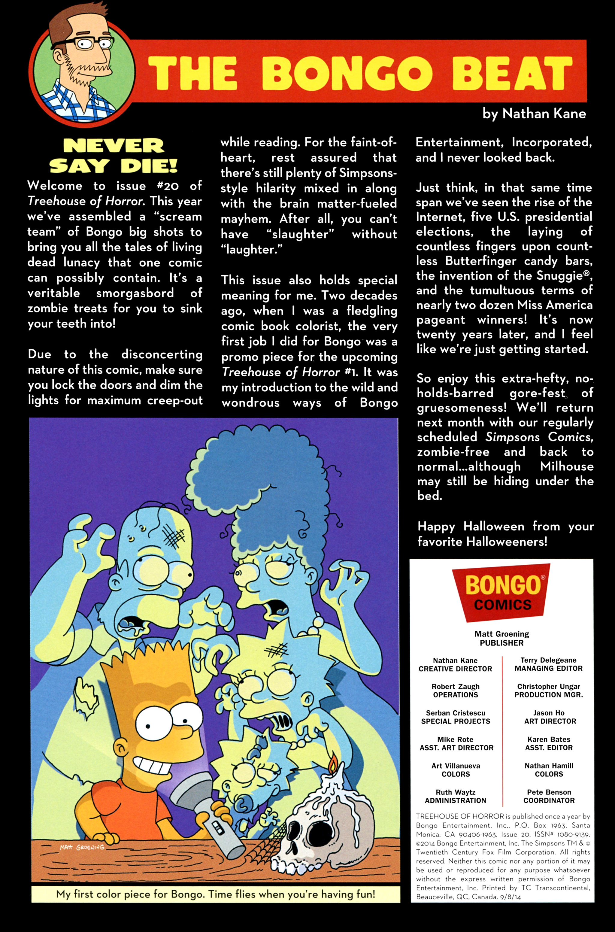 Bart Simpson S Treehouse Of Horror 1995 Chapter 20 Page 2