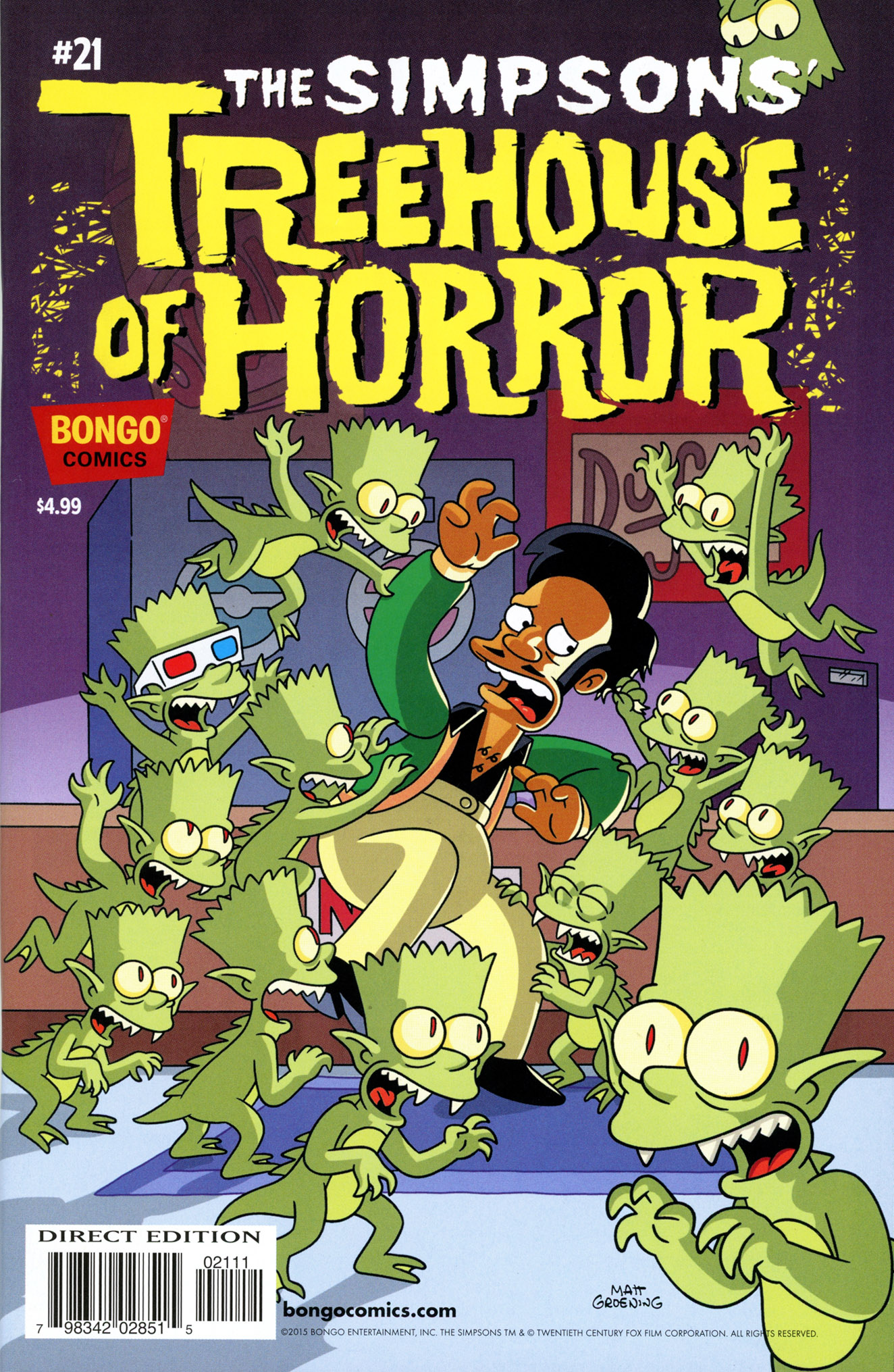 Bart Simpson's Treehouse of Horror (1995-): Chapter 21 - Page 1