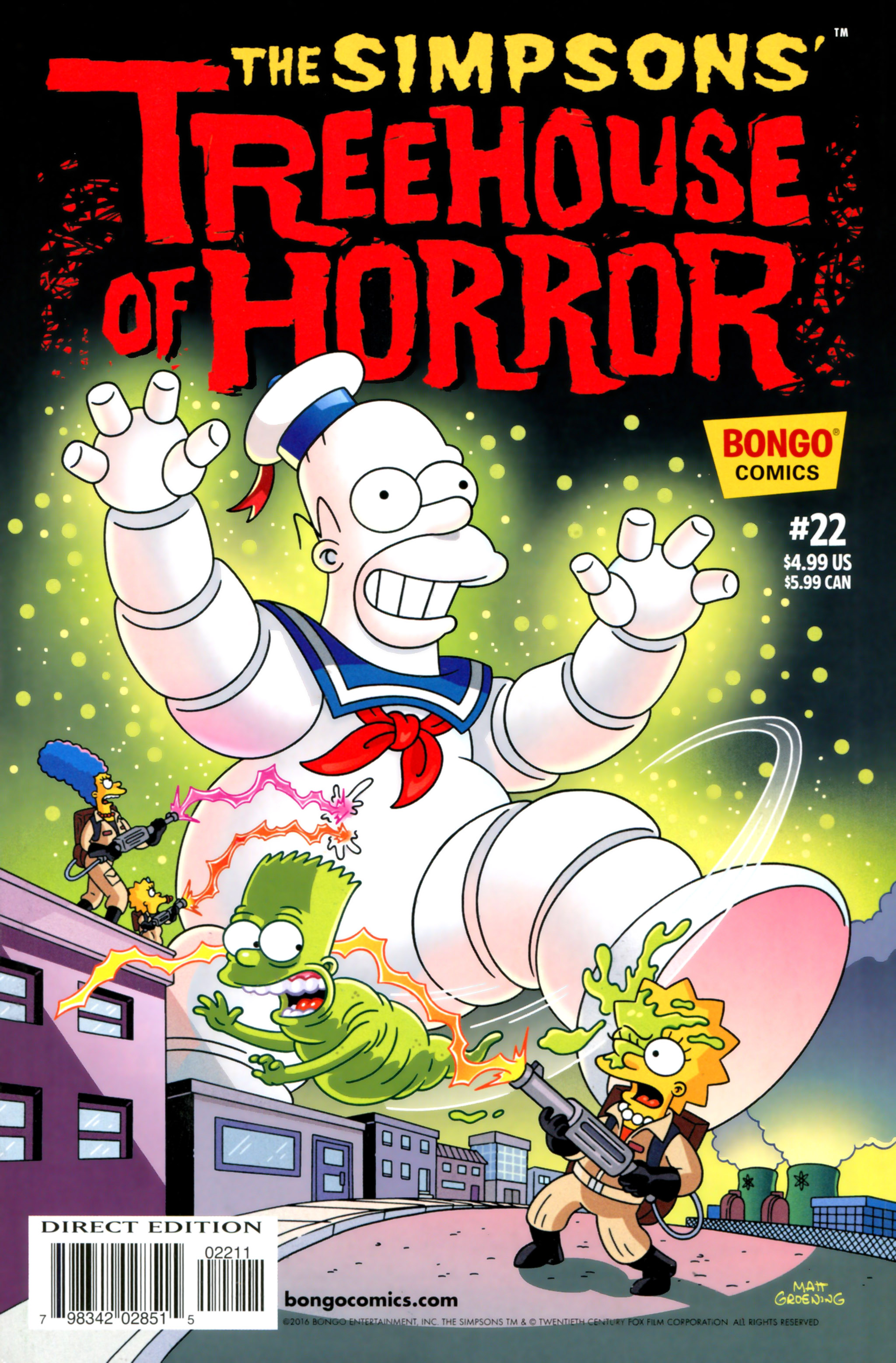 Bart Simpson&#039;s Treehouse of Horror (1995-)-Bart Simpson's Treehouse of Horror (1995-) #22