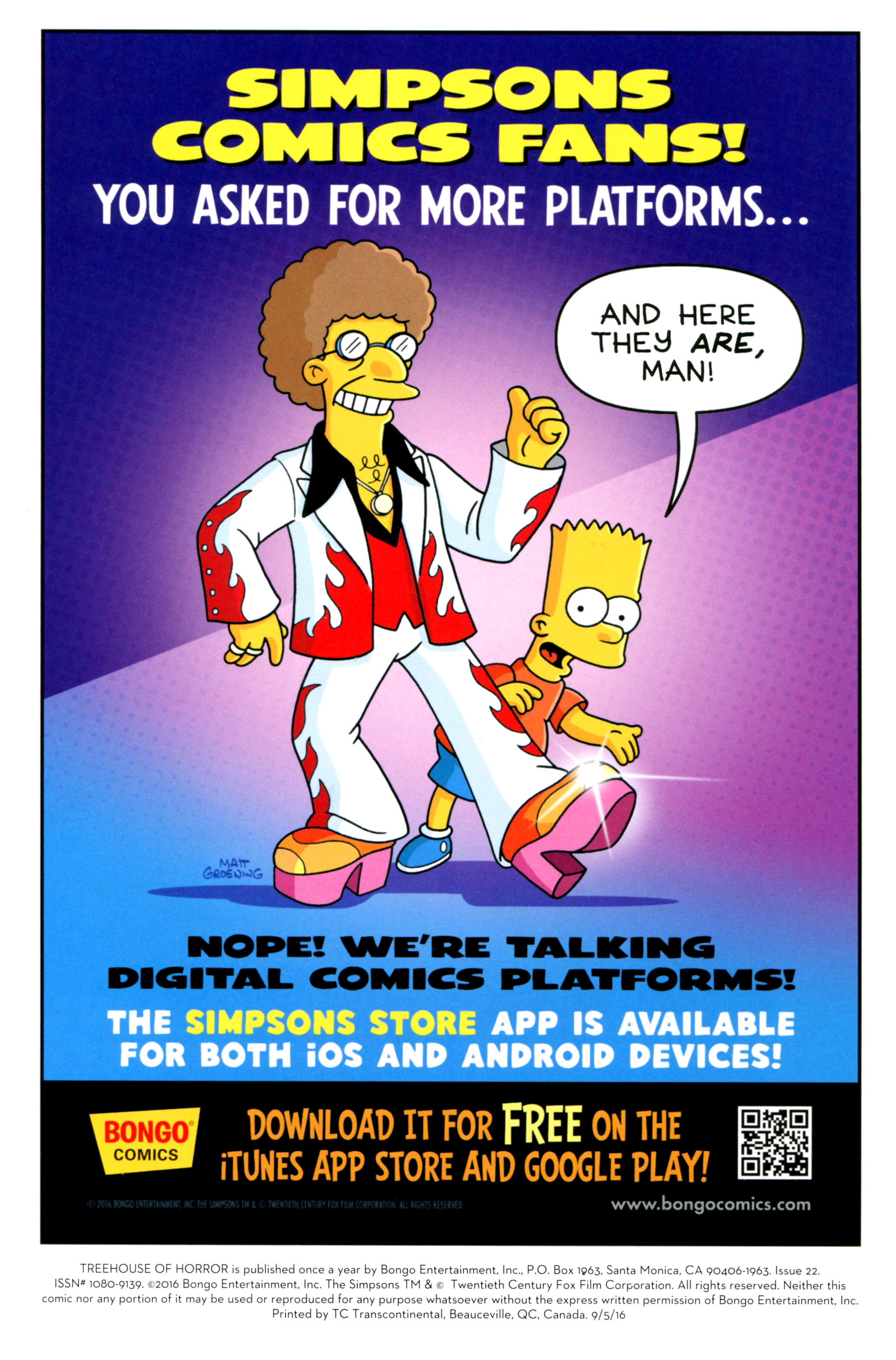 Bart Simpson's Treehouse of Horror (1995-) issue 22 - Page 2