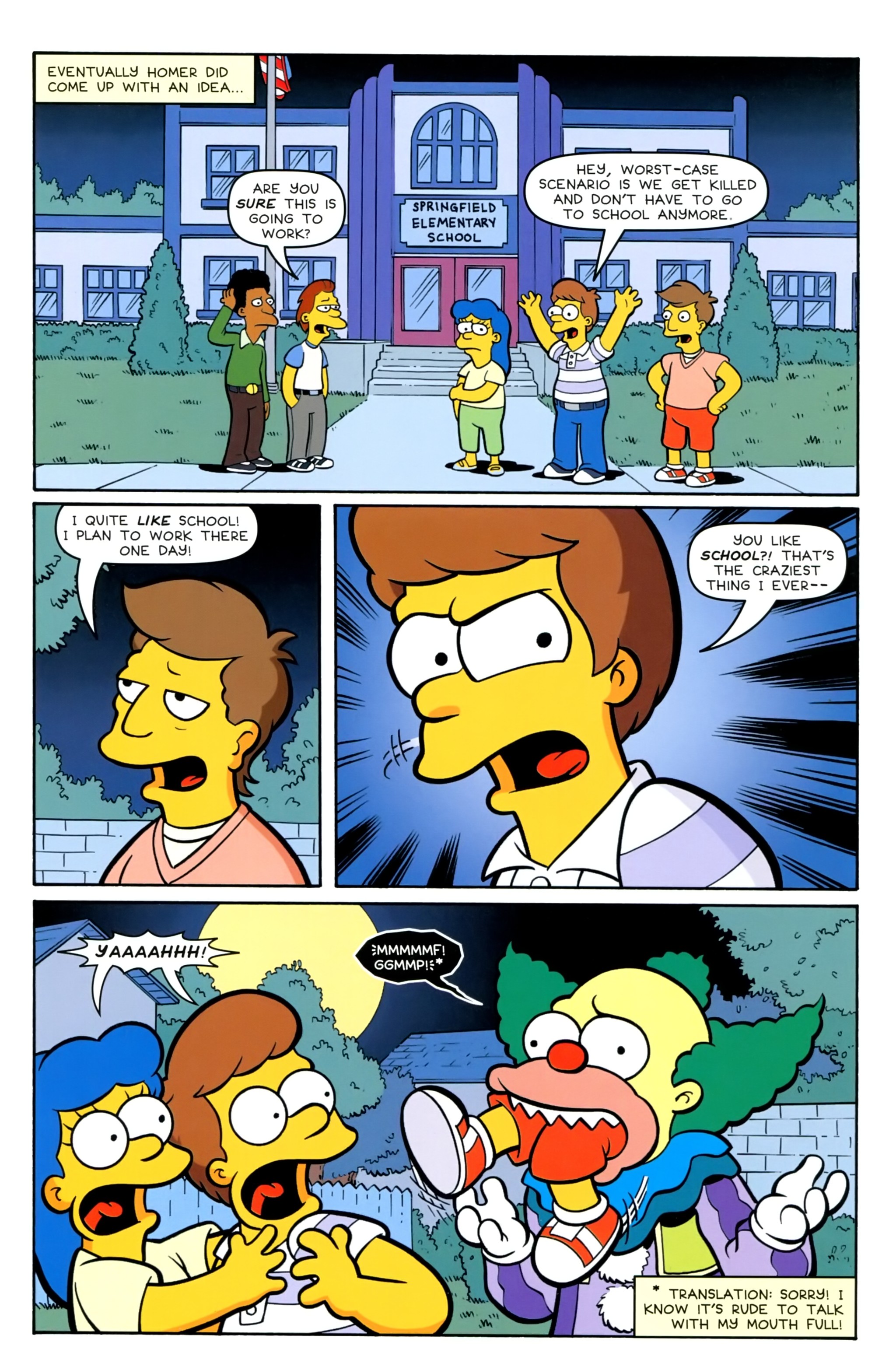 Bart Simpson's Treehouse of Horror (1995-) issue 23 - Page 12