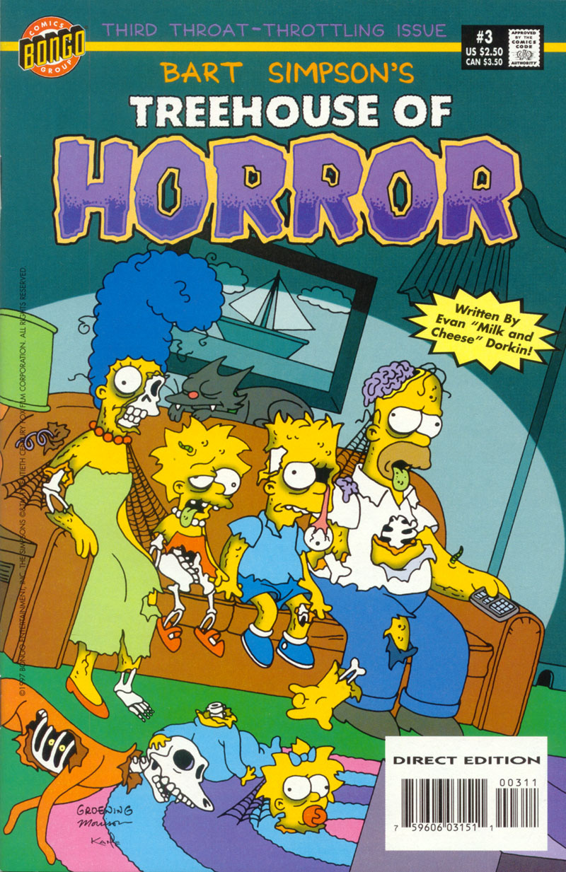 Bart Simpson's Treehouse of Horror (1995-): Chapter 3 - Page 1
