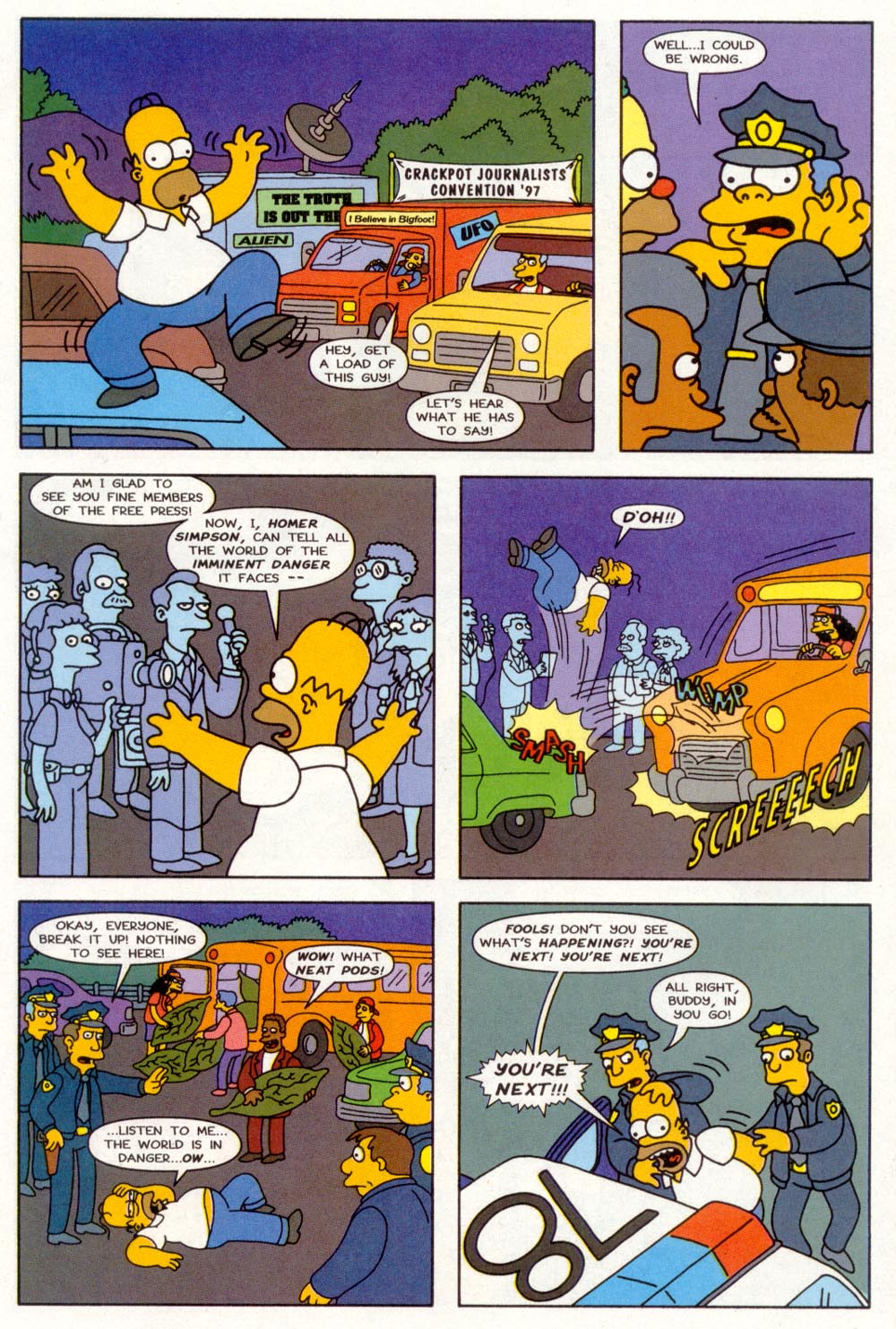 Bart Simpson's Treehouse of Horror (1995-) issue 3 - Page 22