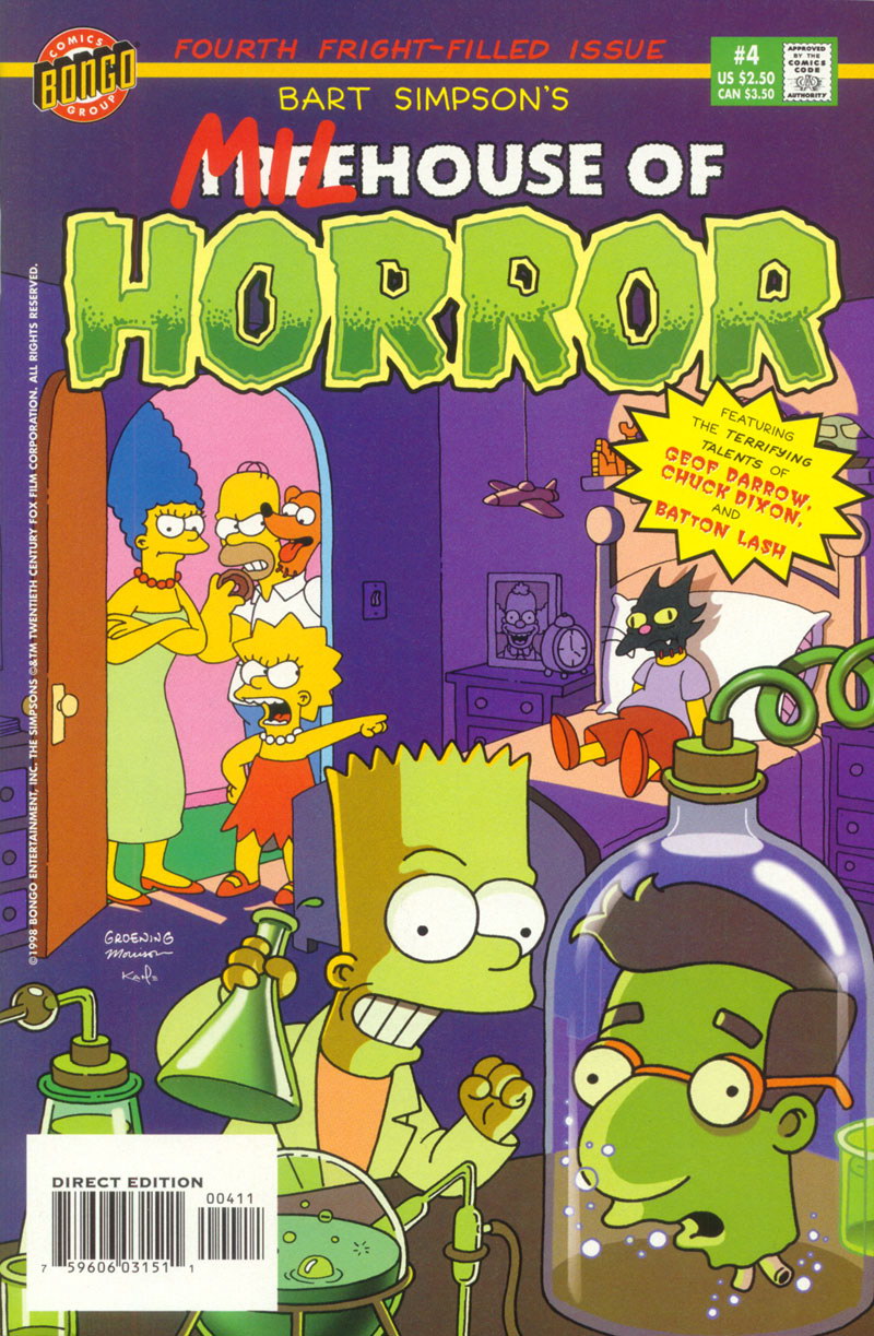 Bart Simpson&#039;s Treehouse of Horror (1995-)-Bart Simpson's Treehouse of Horror (1995-) #4