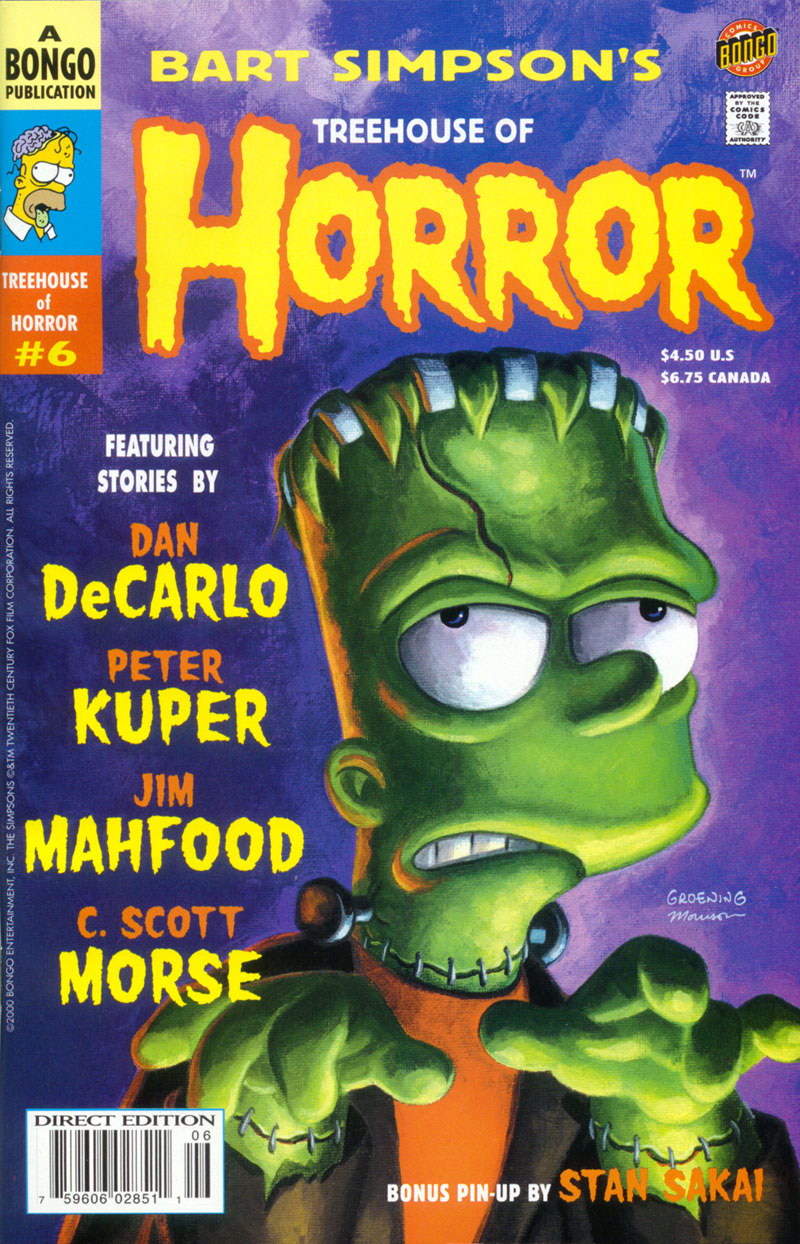 Bart Simpson's Treehouse of Horror (1995-): Chapter 6 - Page 1