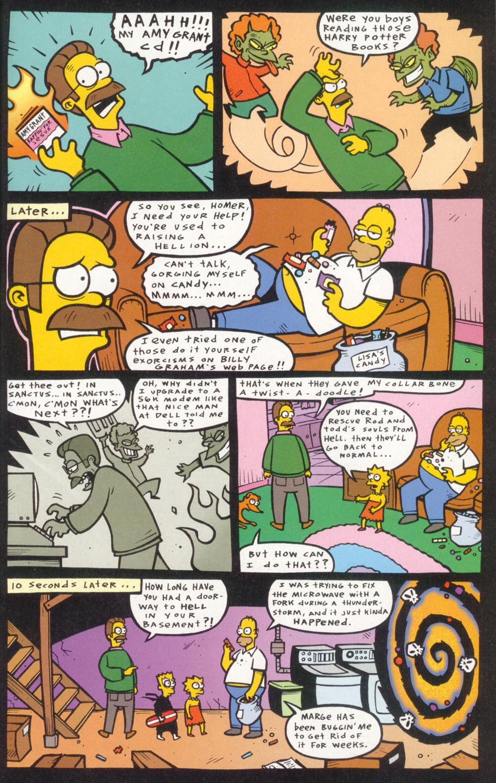 Bart Simpson's Treehouse of Horror (1995-) issue 6 - Page 10