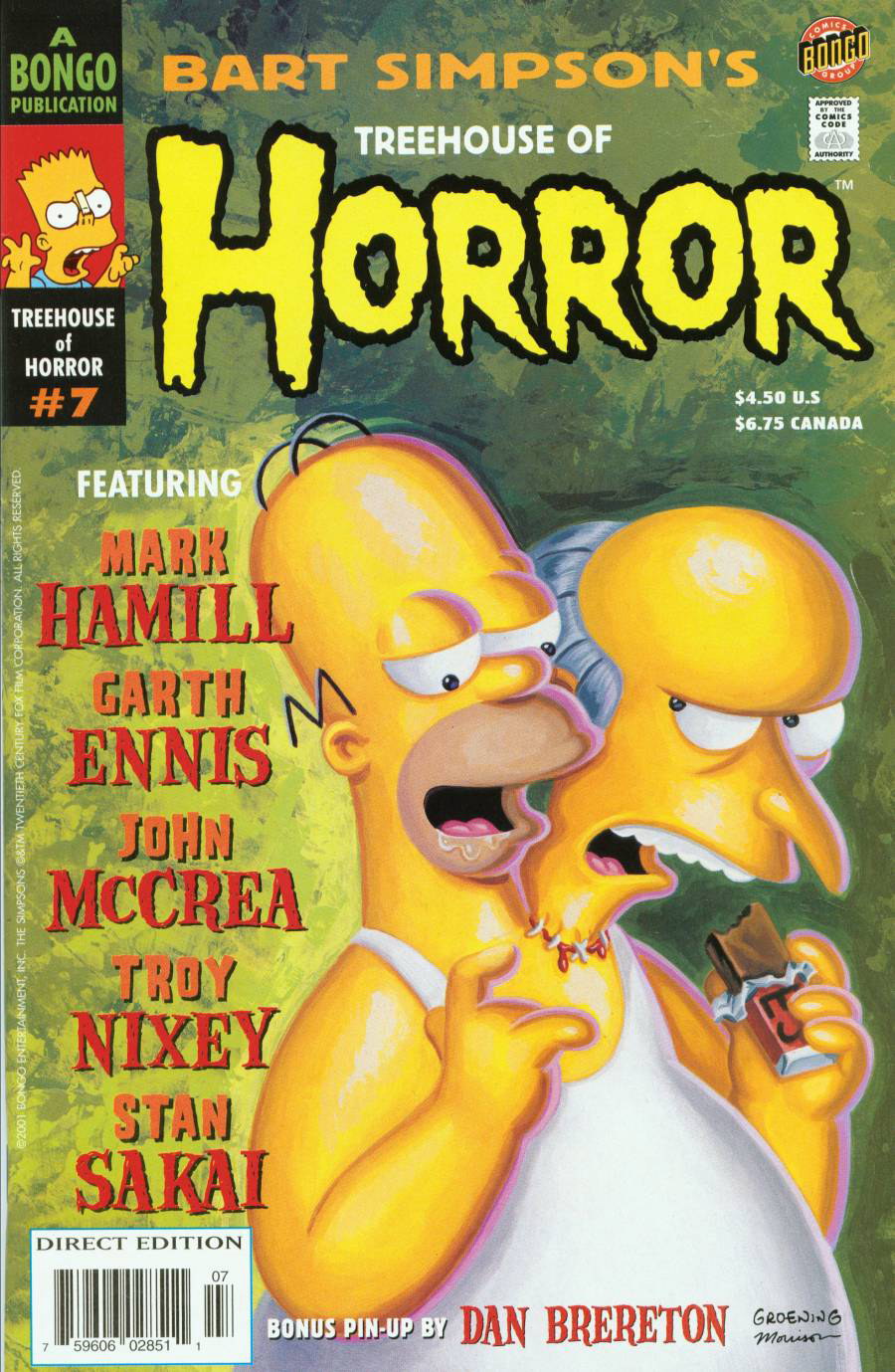 Bart Simpson's Treehouse of Horror (1995-): Chapter 7 - Page 1