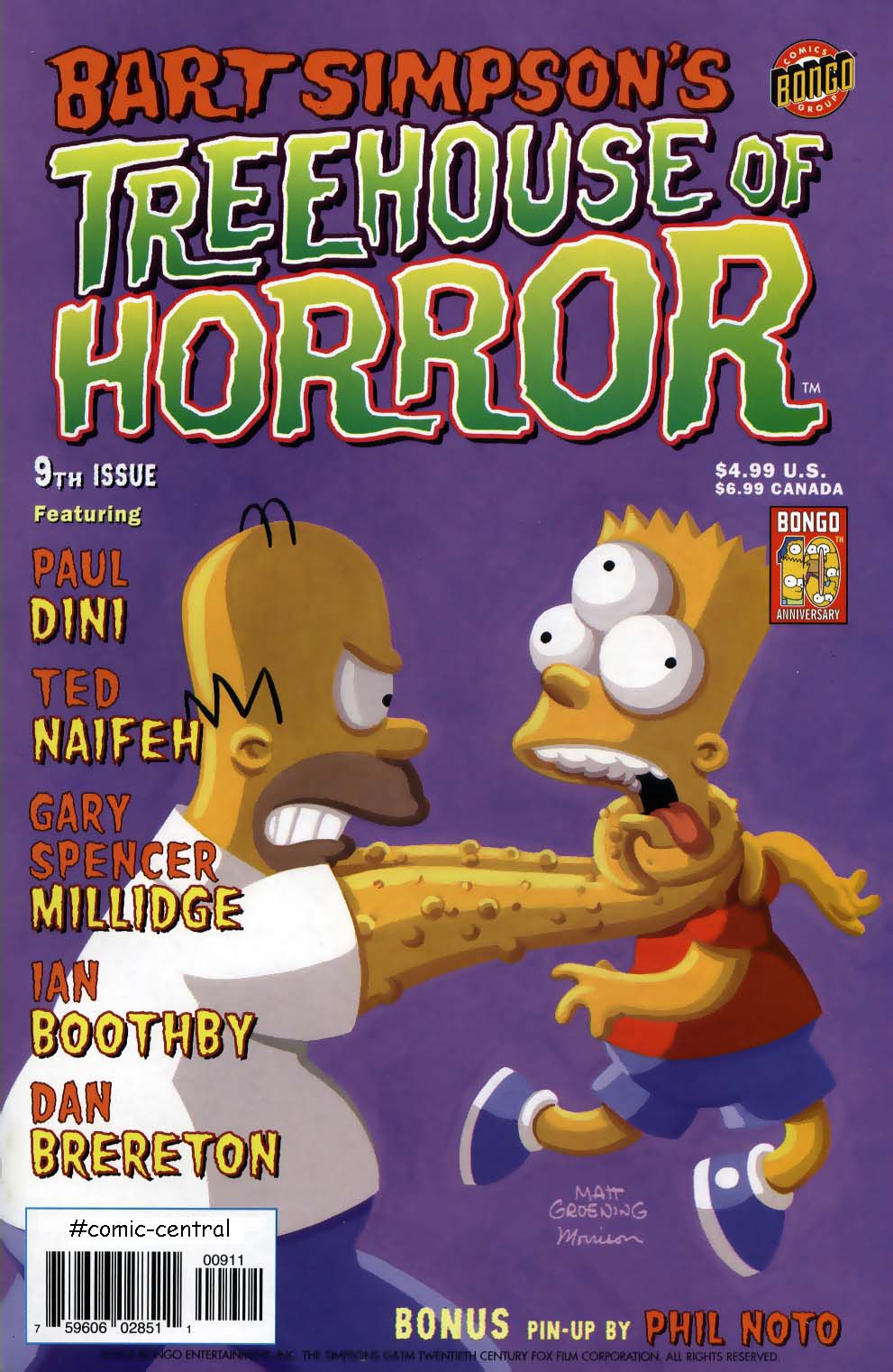 Bart Simpson's Treehouse of Horror (1995-): Chapter 9 - Page 1