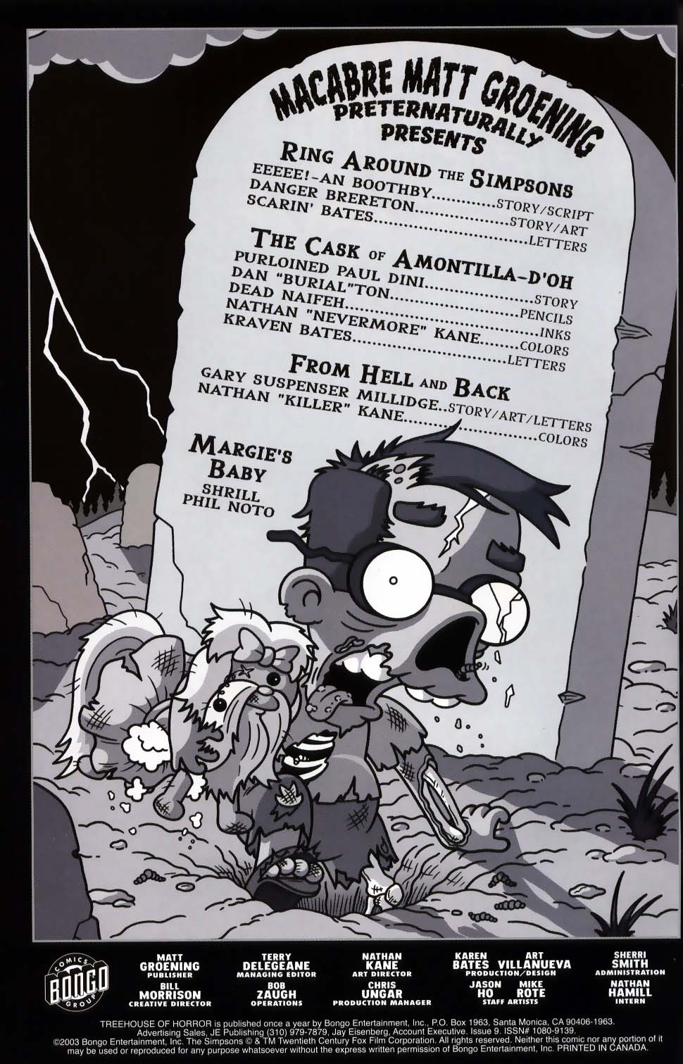 Bart Simpson's Treehouse of Horror (1995-) issue 9 - Page 2