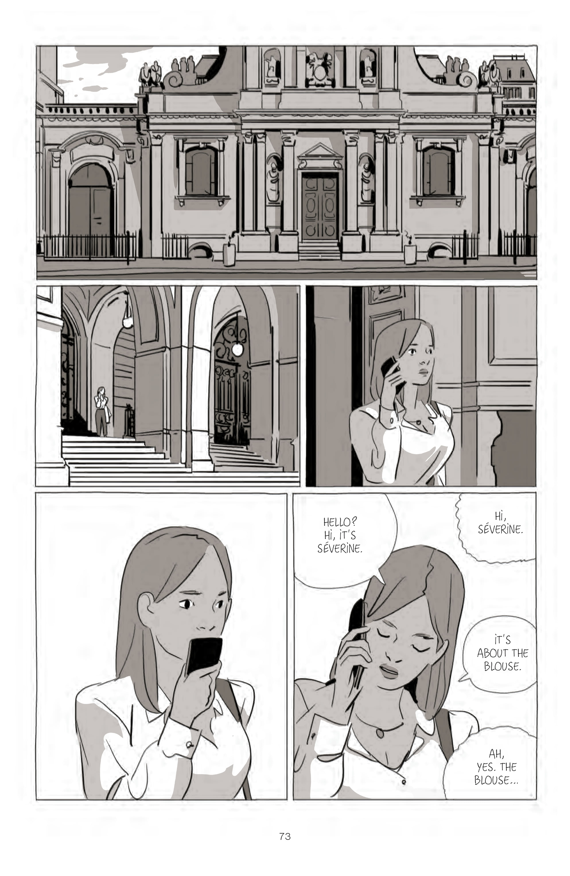 Bastien Vives' The Blouse (2022-) issue 1 - Page 73