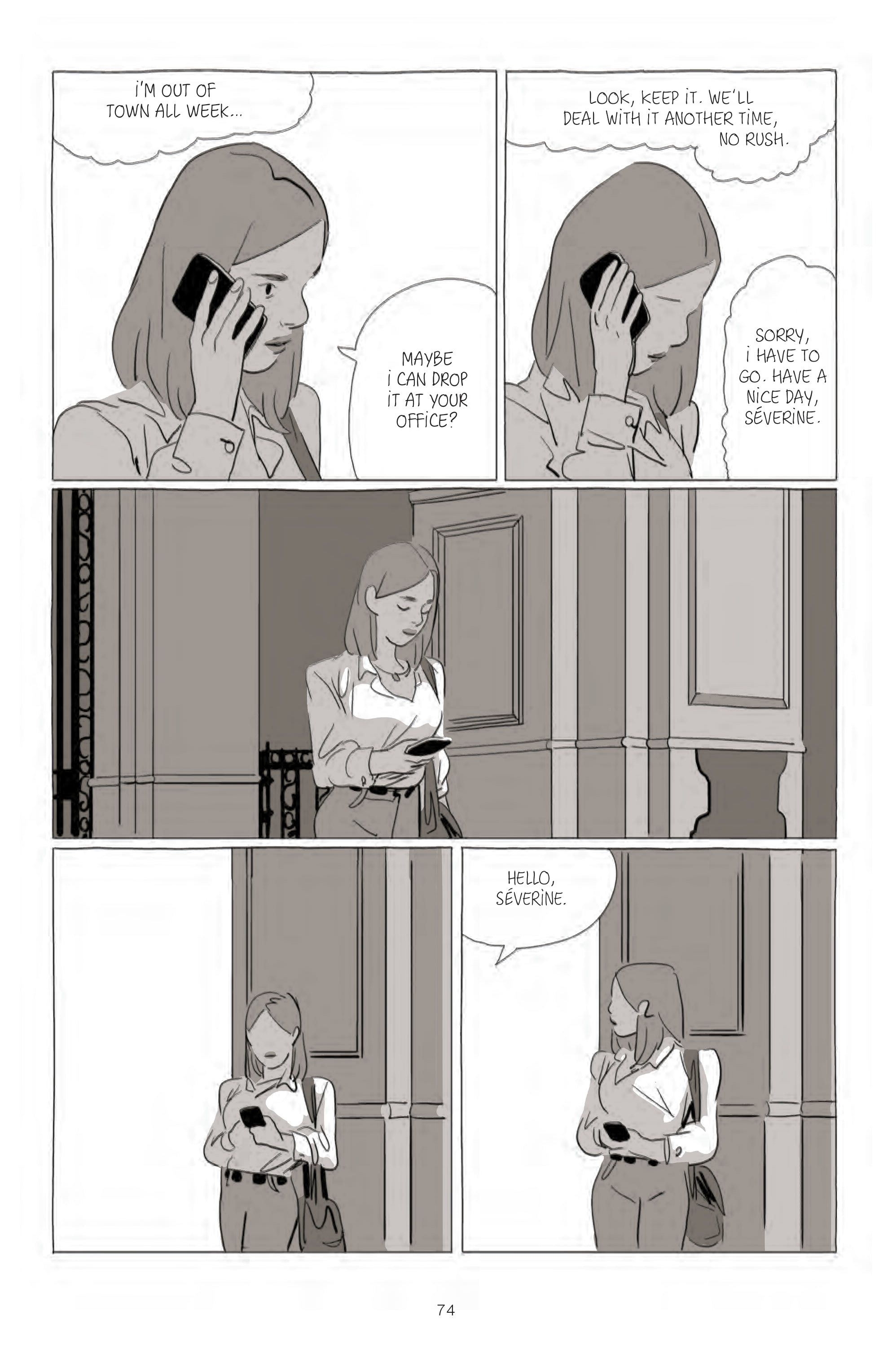 Bastien Vives' The Blouse (2022-) issue 1 - Page 74