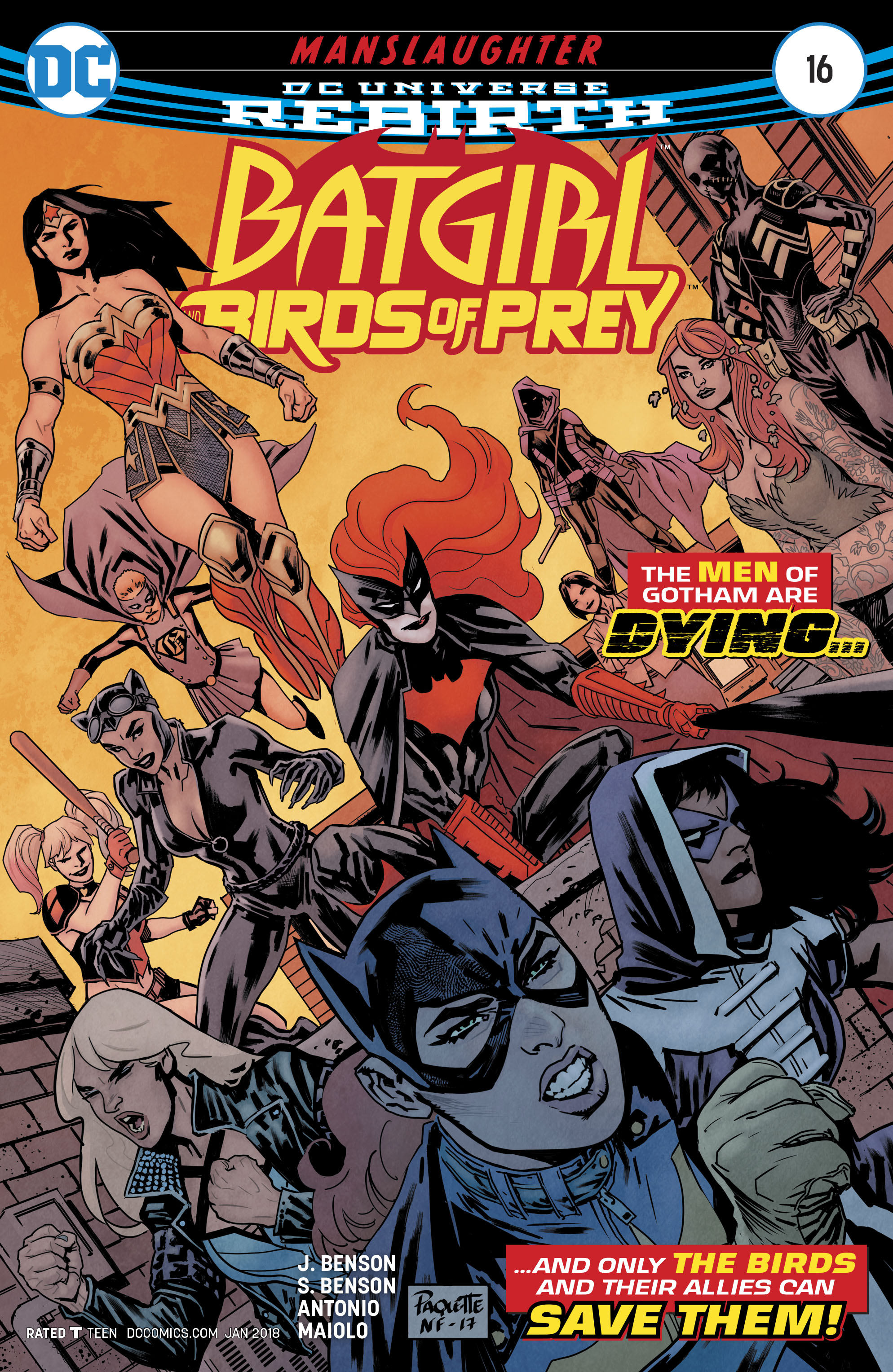 Batgirl and the Birds of Prey (2016-)-Batgirl and the Birds of Prey (2016-) #16