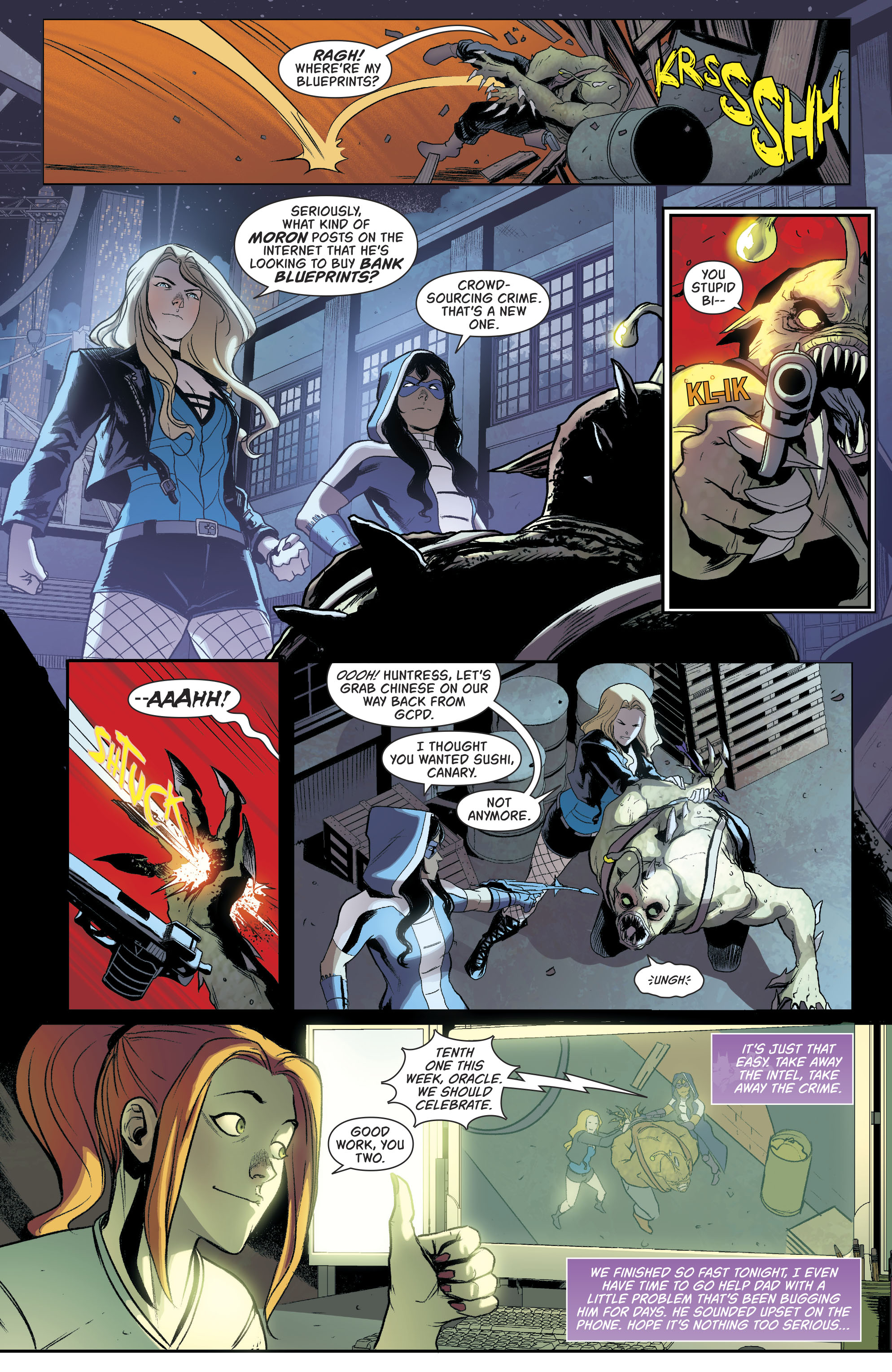 Batgirl and the Birds of Prey (2016-) issue 19 - Page 6