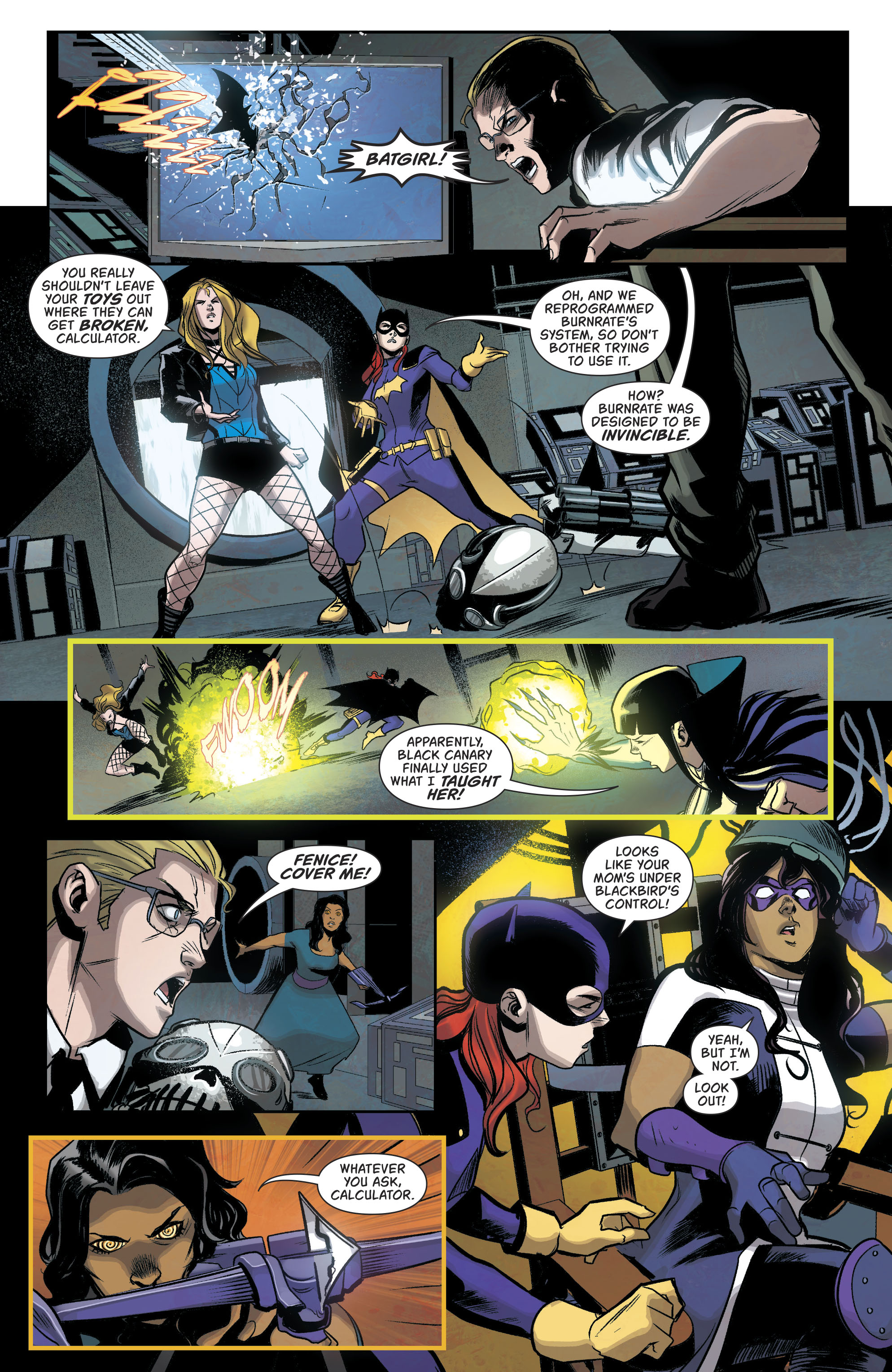 Batgirl and the Birds of Prey (2016-) issue 22 - Page 11