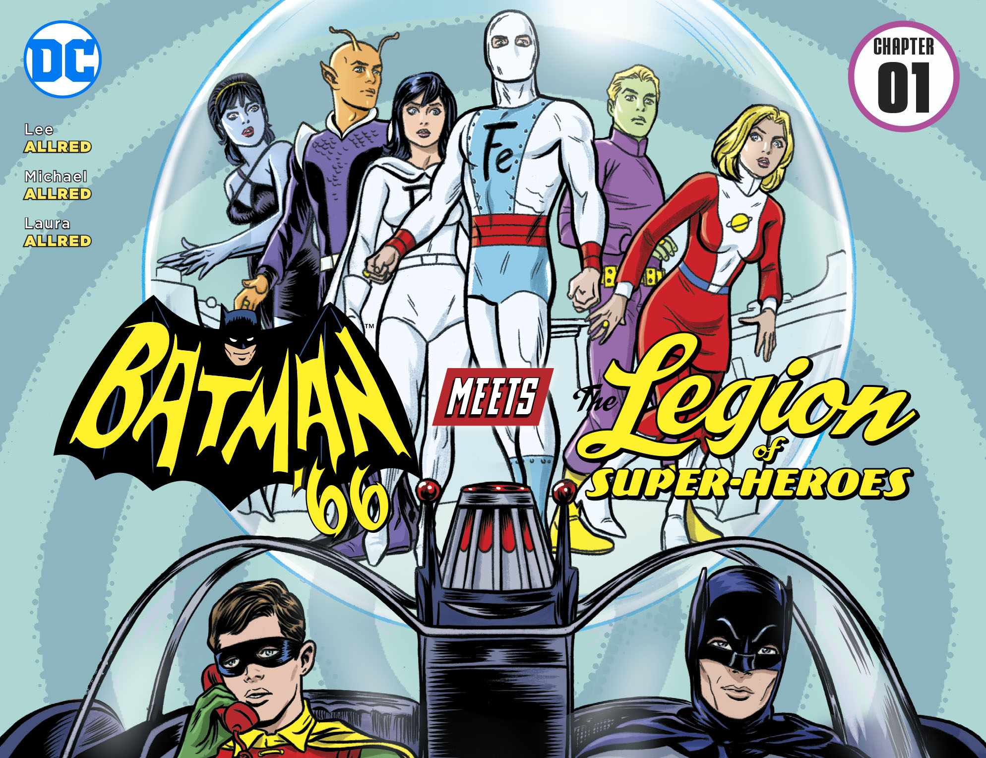 Batman '66 Meets the Legion of Super-Heroes (2017-): Chapter 1 - Page 1