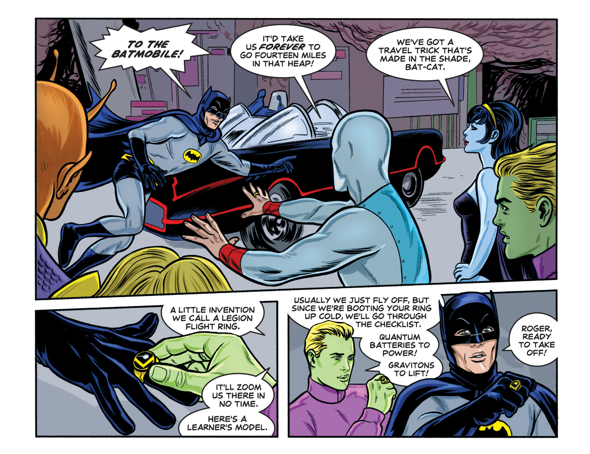 Batman '66 Meets the Legion of Super-Heroes (2017-) issue 1 - Page 10