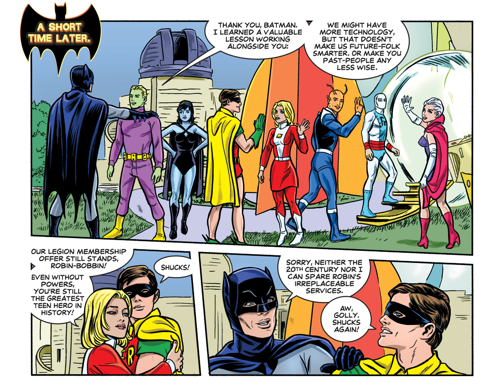 Batman '66 Meets the Legion of Super-Heroes (2017-) issue 2 - Page 22