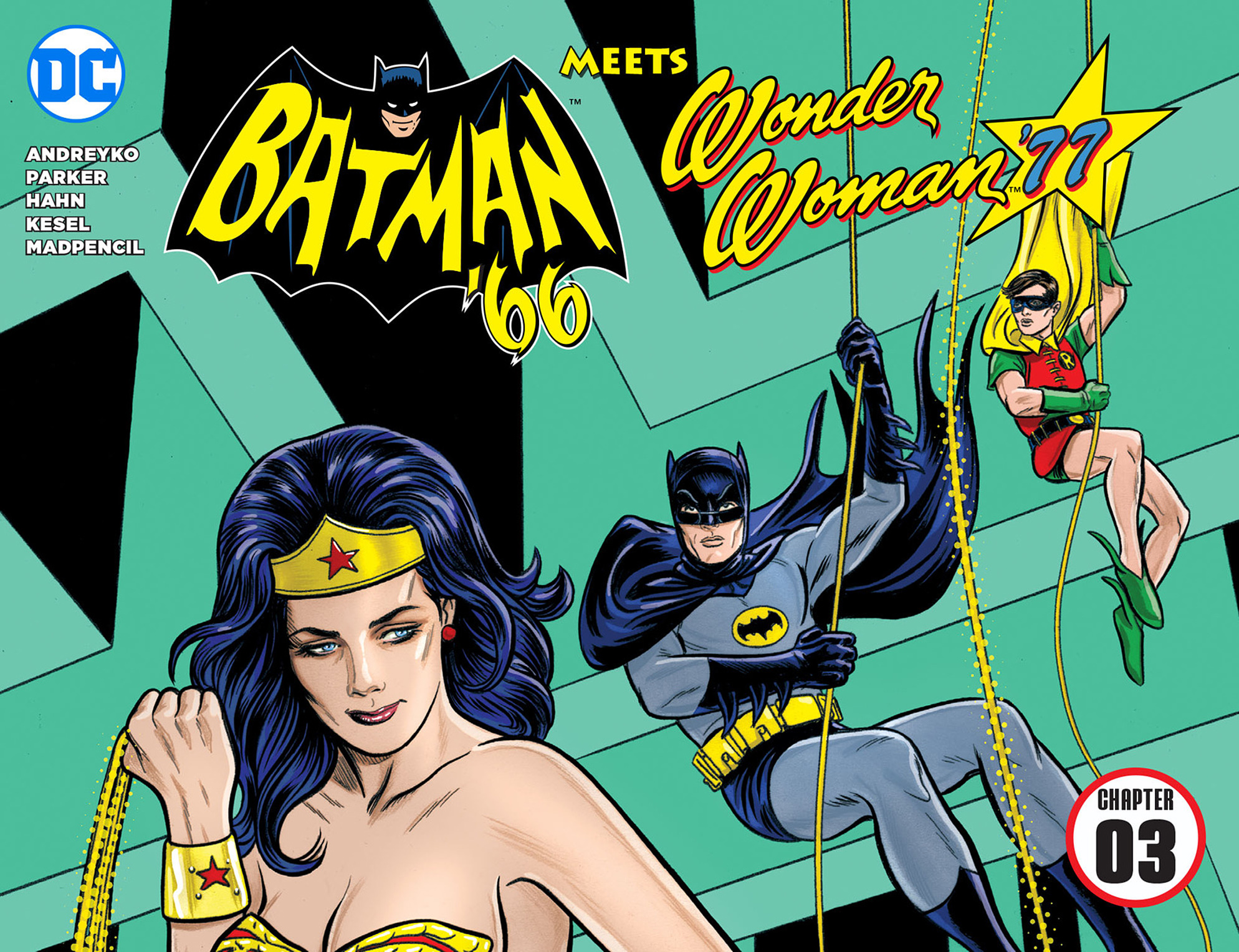 Batman Meets Wonder Woman &#039;77 (2016-)-Batman '66 Meets Wonder Woman '77 (2016-) #3