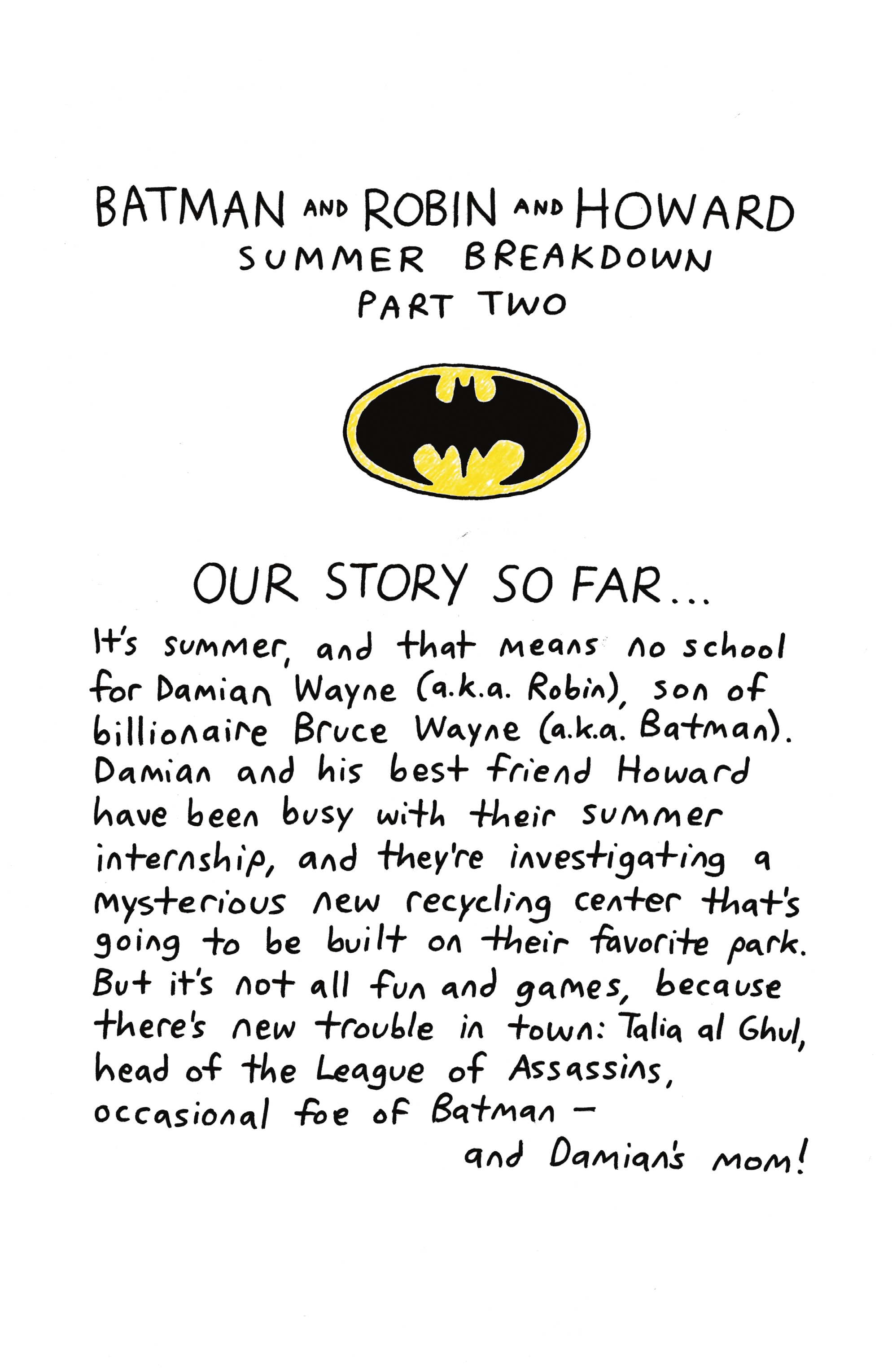 Batman and Robin and Howard: Summer Breakdown (2024-) issue 2 - Page 6