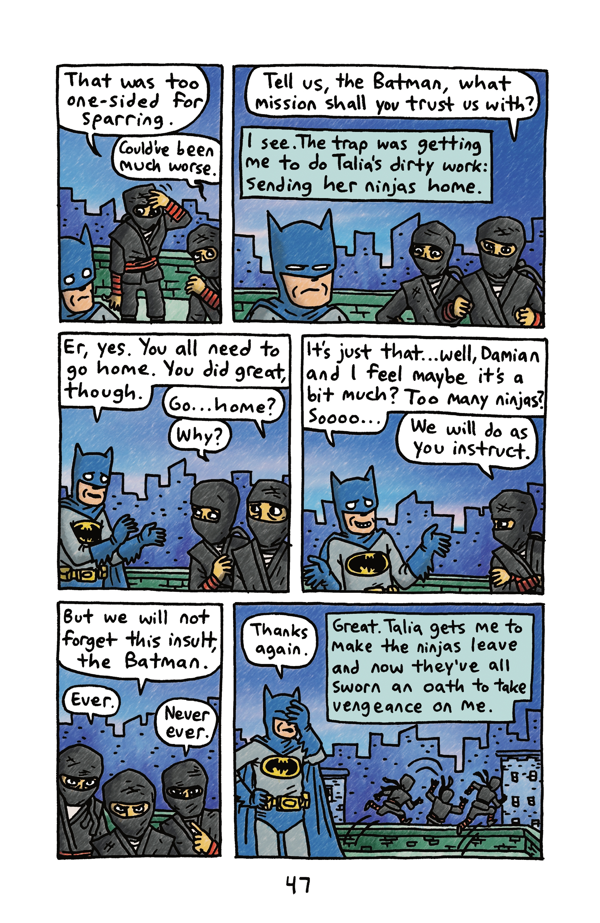 Batman and Robin and Howard: Summer Breakdown (2024-) issue 2 - Page 47