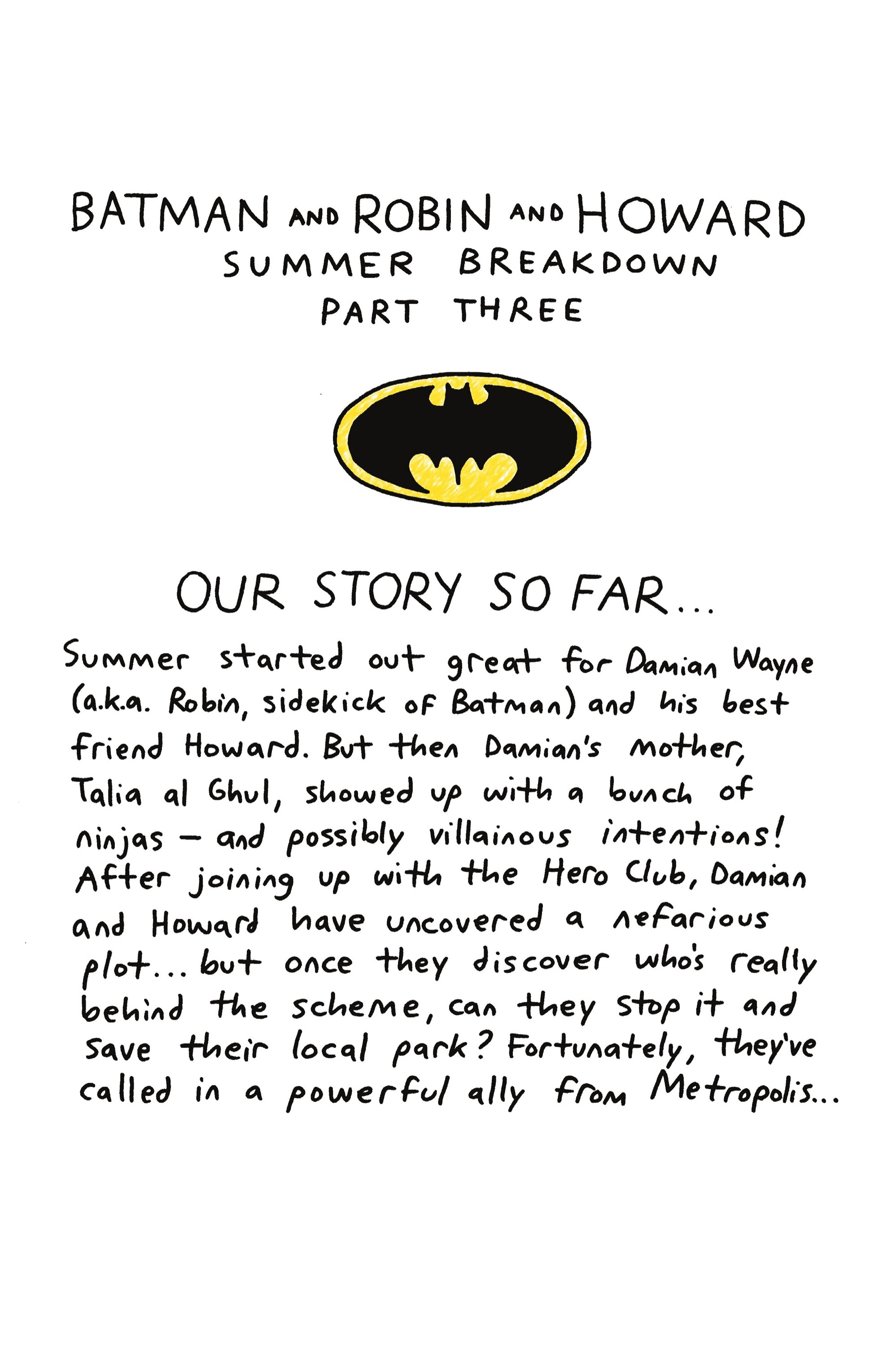 Batman and Robin and Howard: Summer Breakdown (2024-) issue 3 - Page 6