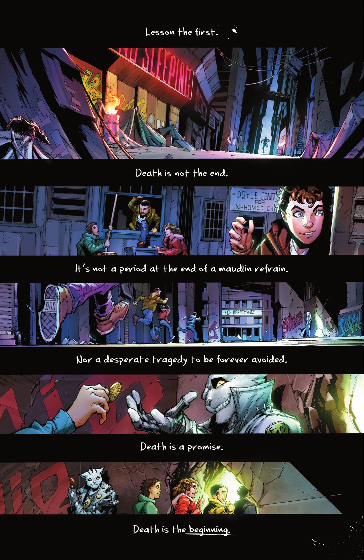 Batman Beyond: Neo-Gothic (2023-) issue 1 - Page 3