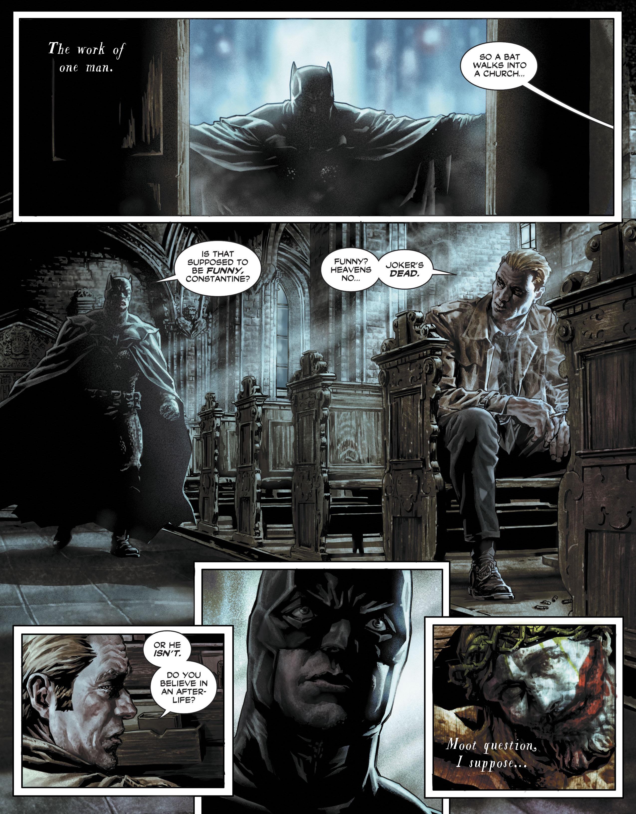 Batman Damned Chapter Page