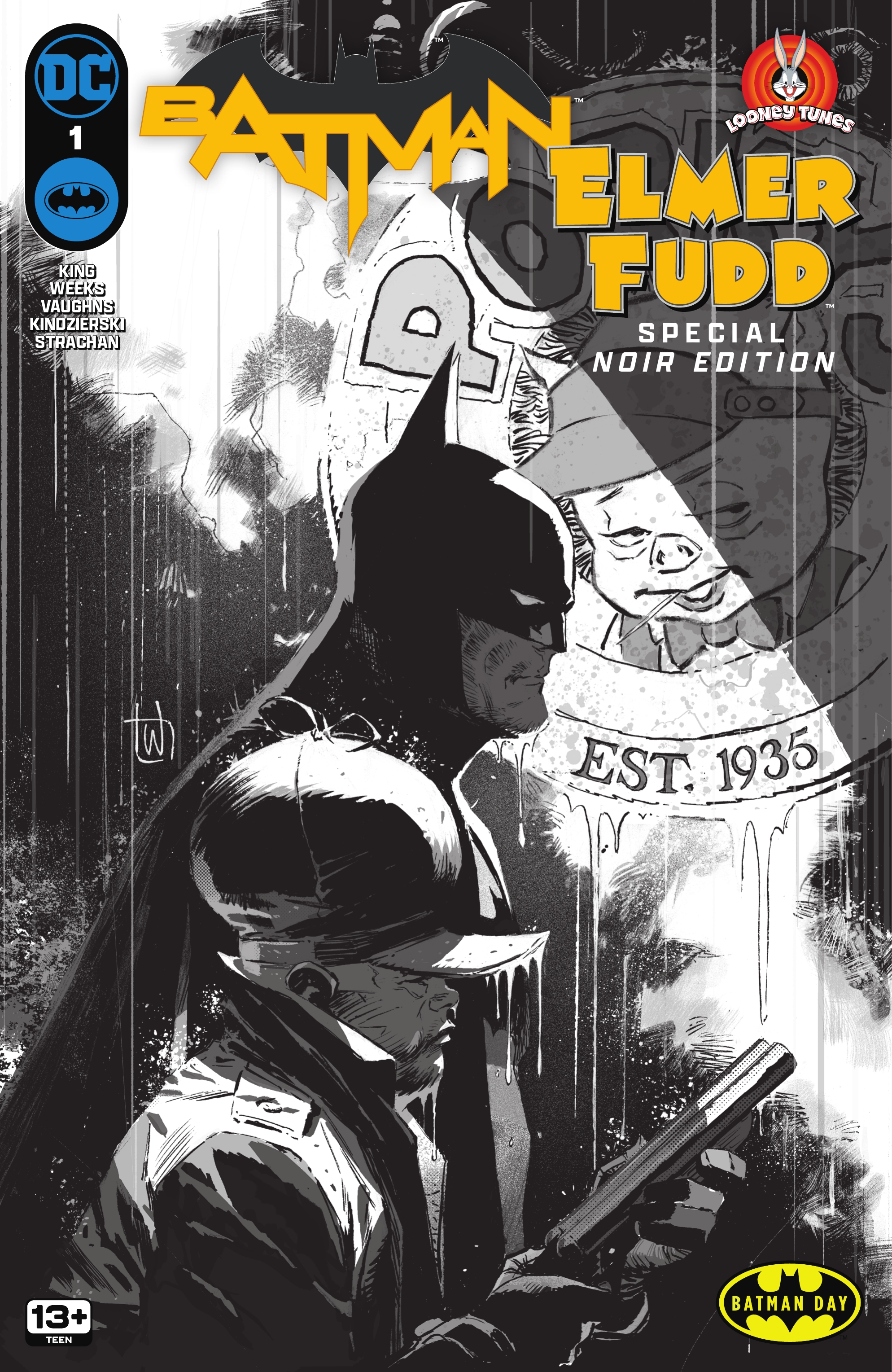 Batman Day 2024: Batman / Elmer Fudd Special (2204-) issue Noir 1 - Page 1