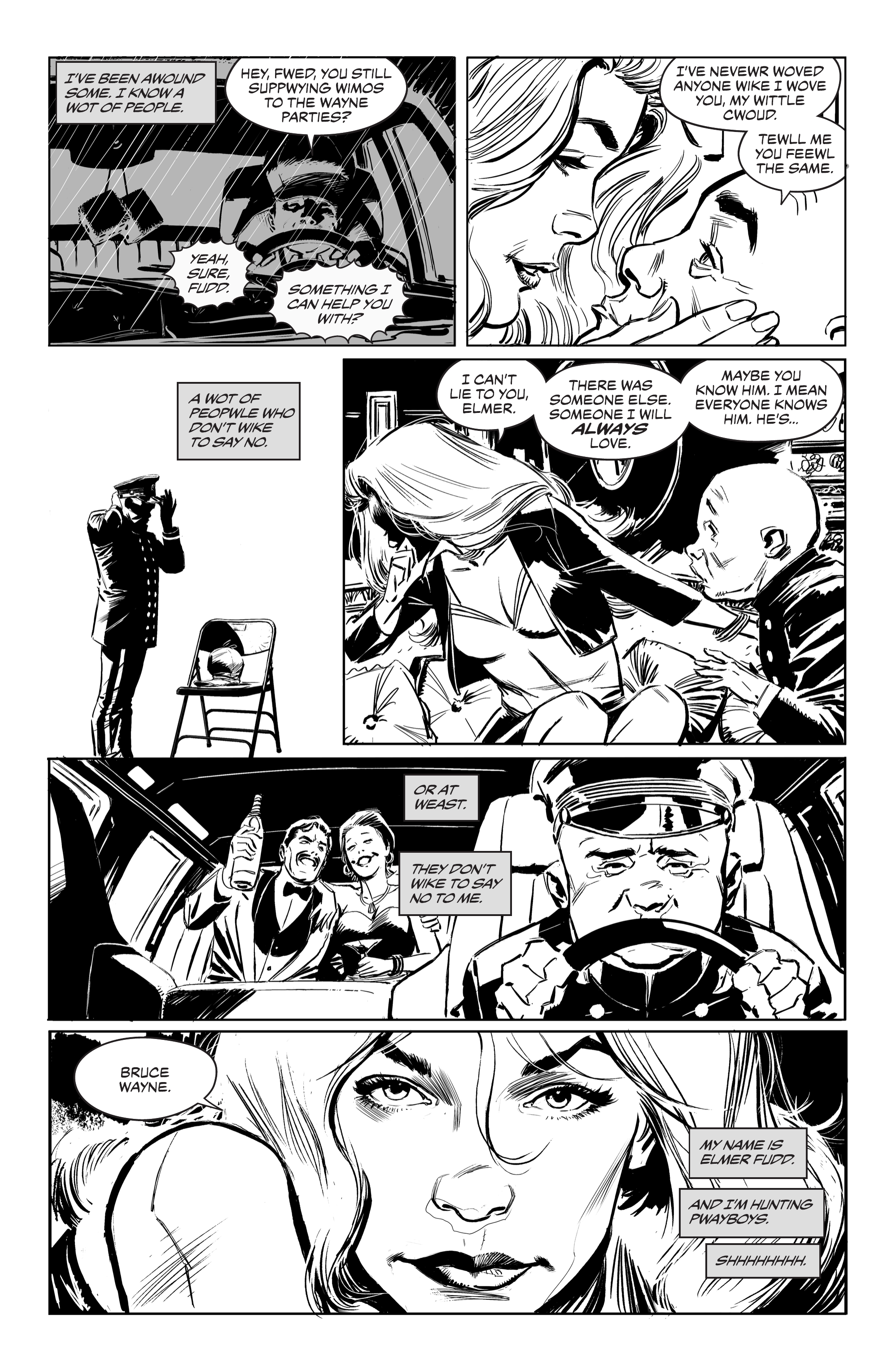 Batman Day 2024: Batman / Elmer Fudd Special (2204-) issue Noir 1 - Page 11