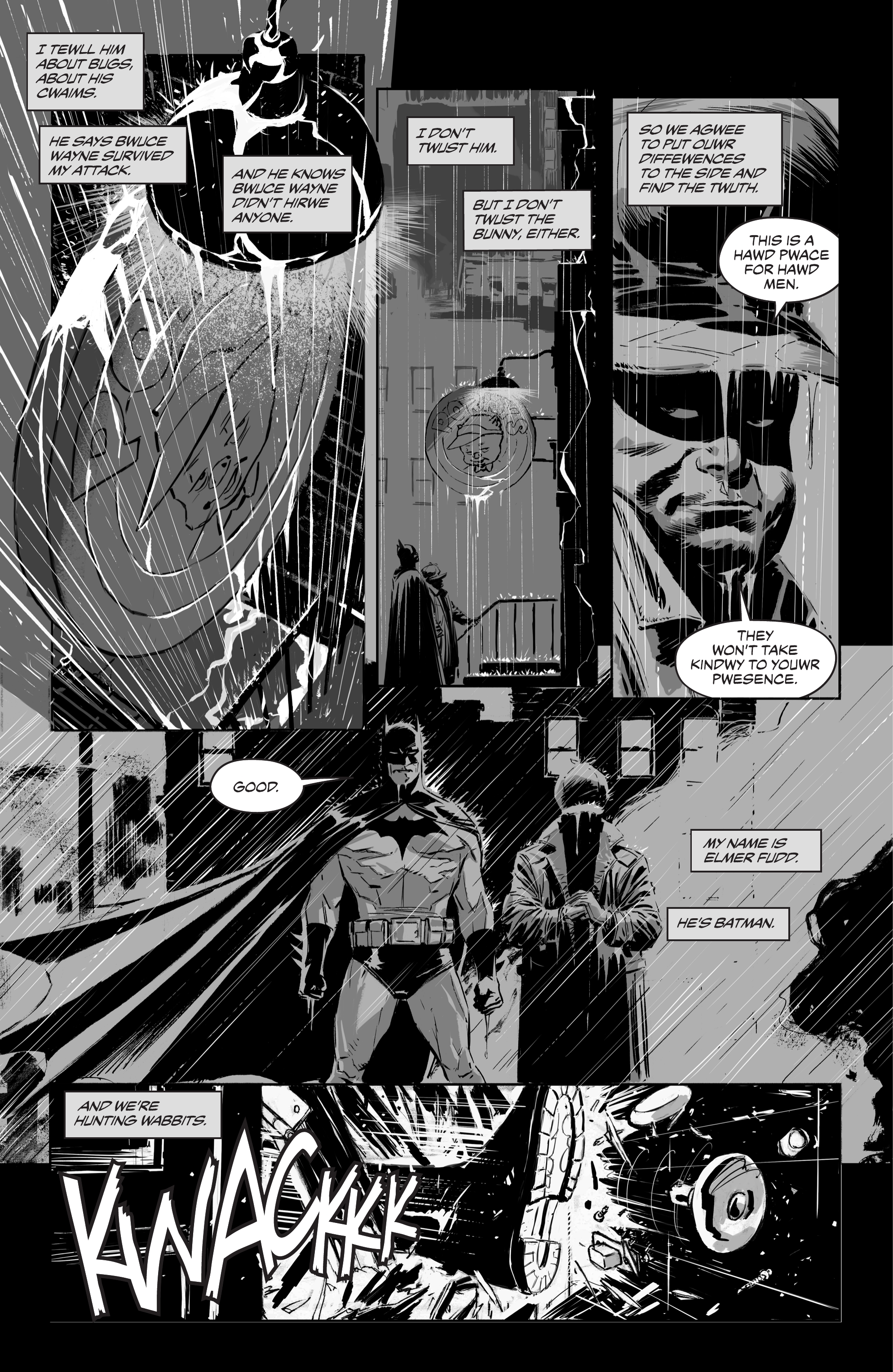 Batman Day 2024: Batman / Elmer Fudd Special (2204-) issue Noir 1 - Page 23